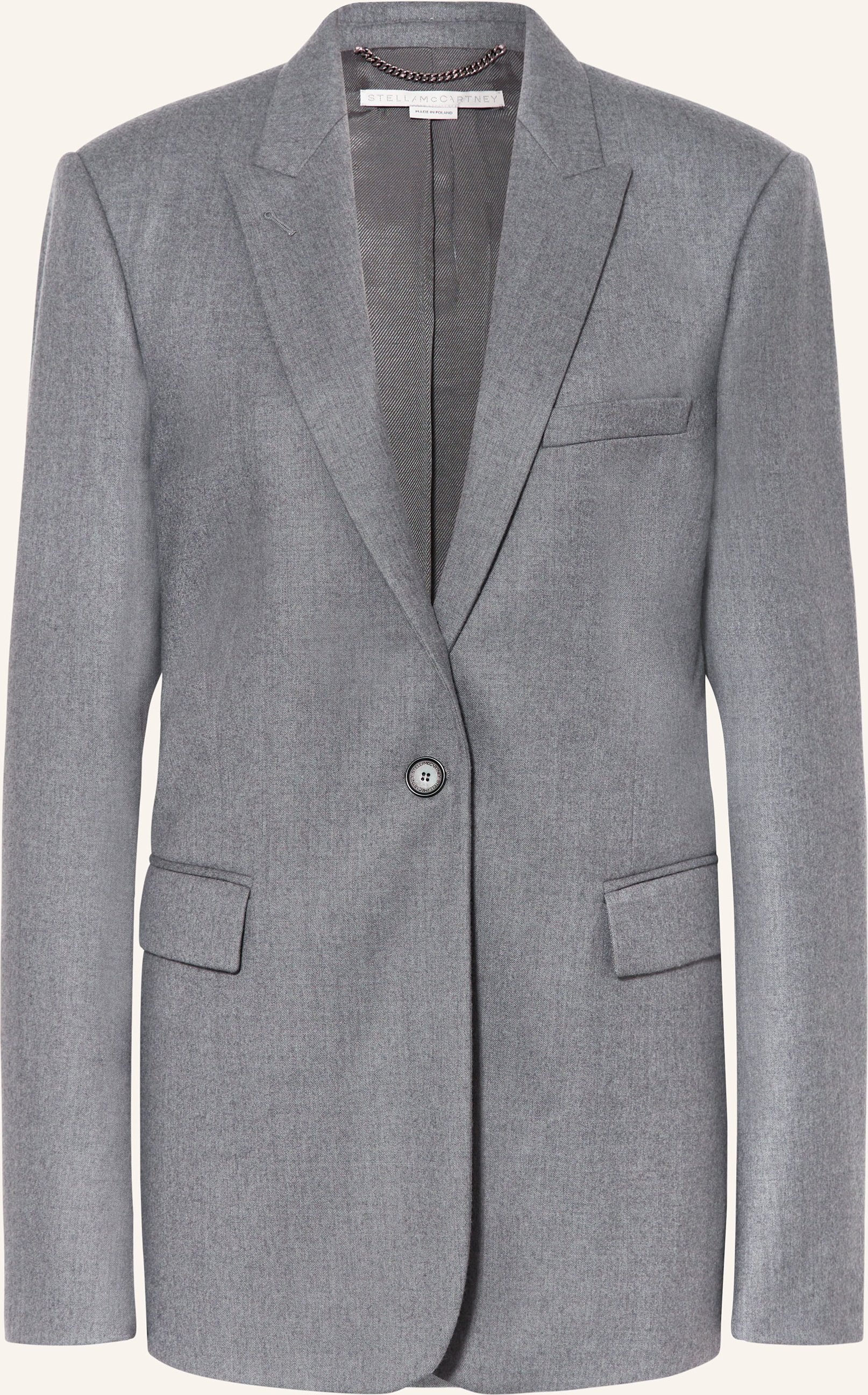 Thumbnail - Stella Mccartney Oversized-Blazer grau