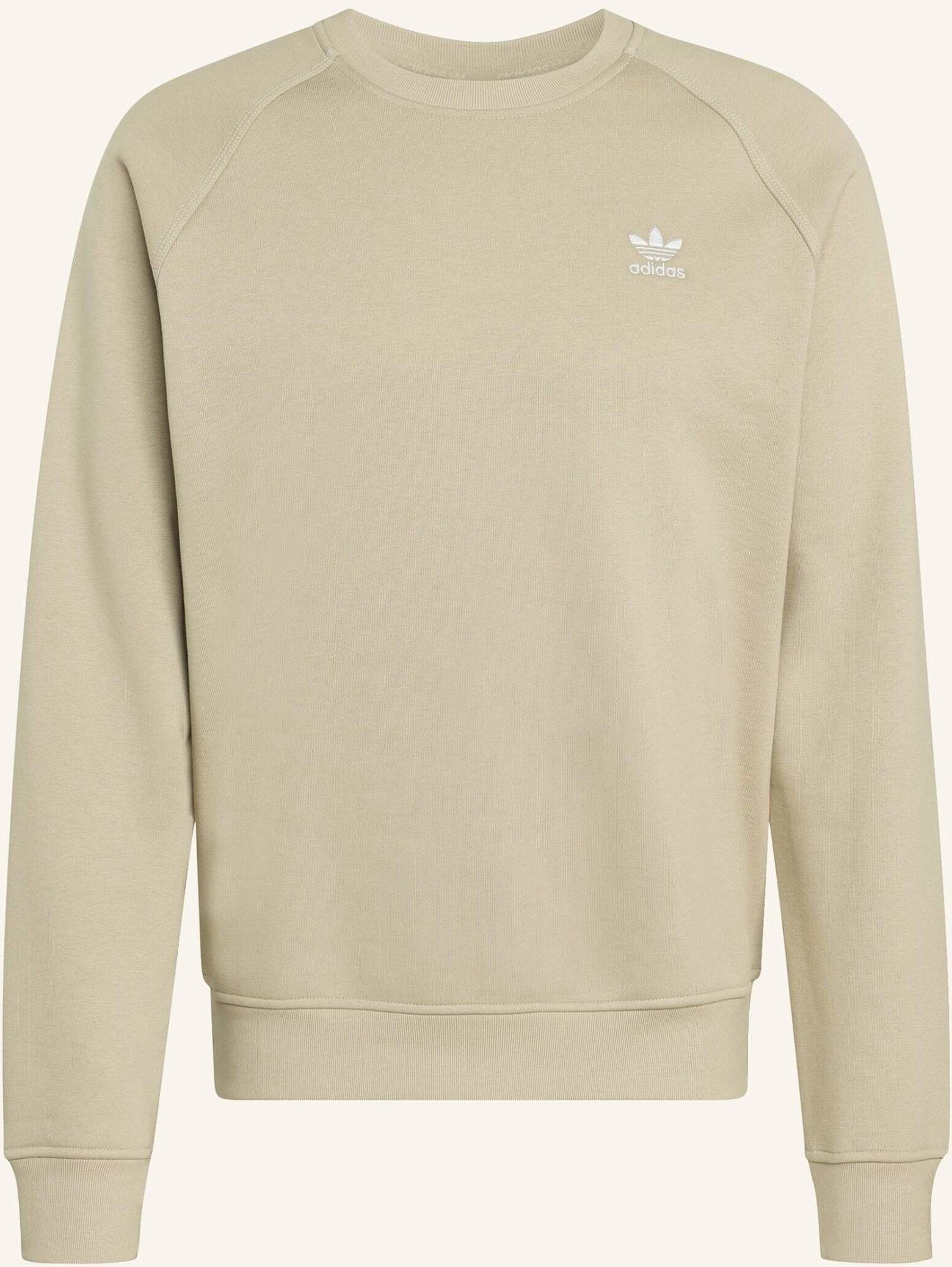 Thumbnail - Adidas Originals Trefoil Essentials Sweatshirt beige