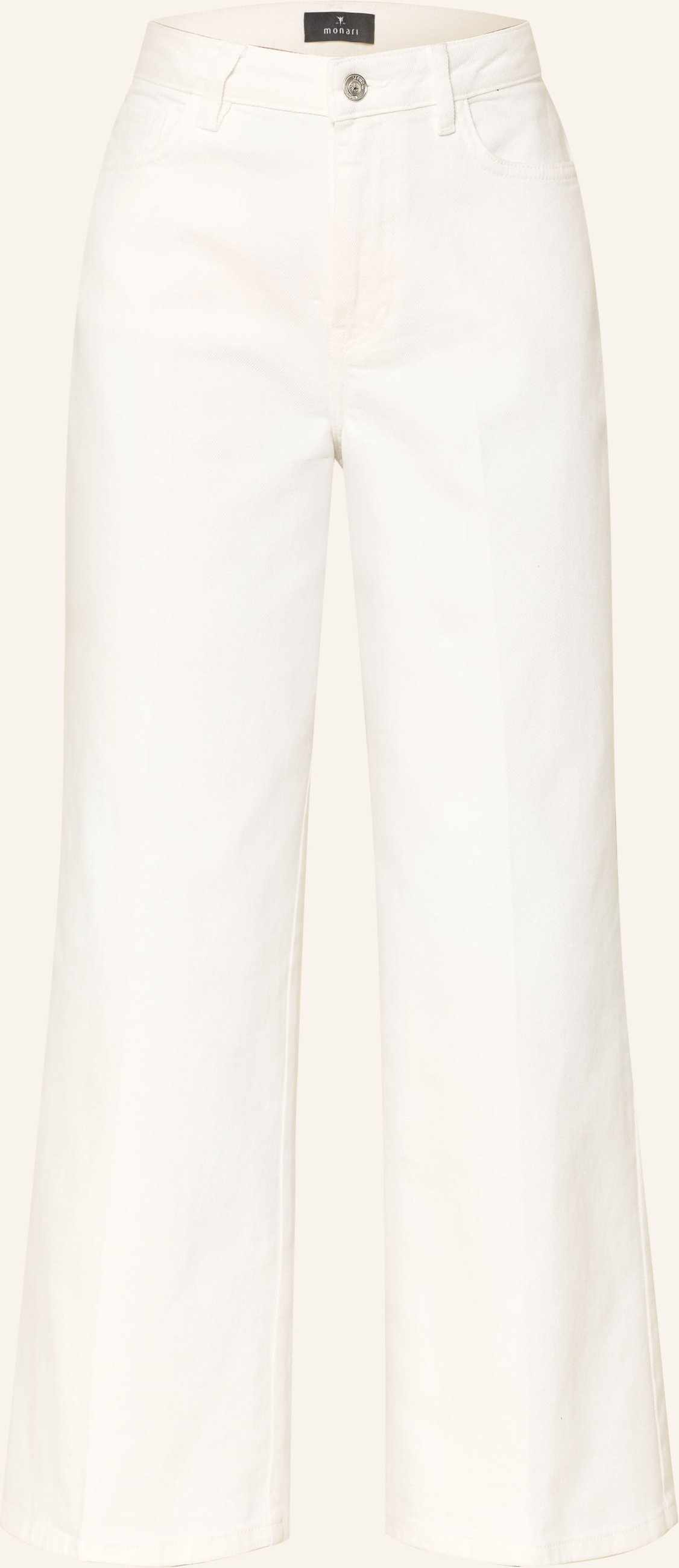 Monari Wide Leg Jeans weiss