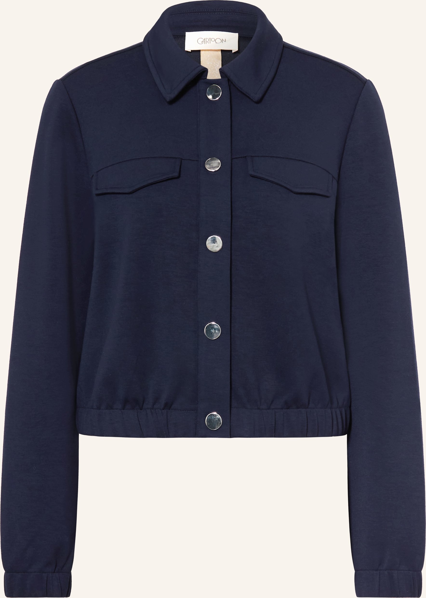 Cartoon Jersey-Overjacket blau