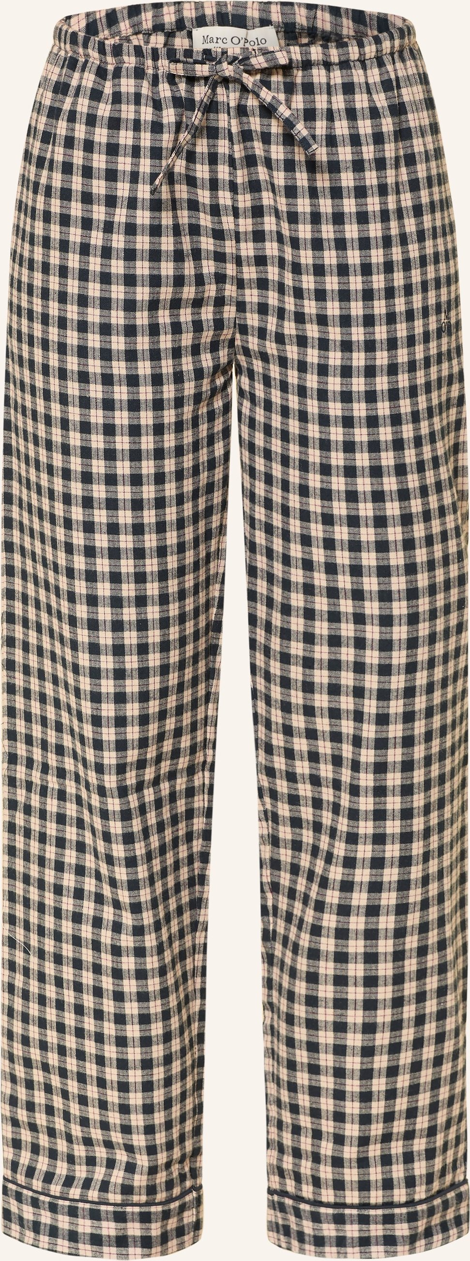 Marc O'polo Schlafhose Aus Flanell blau