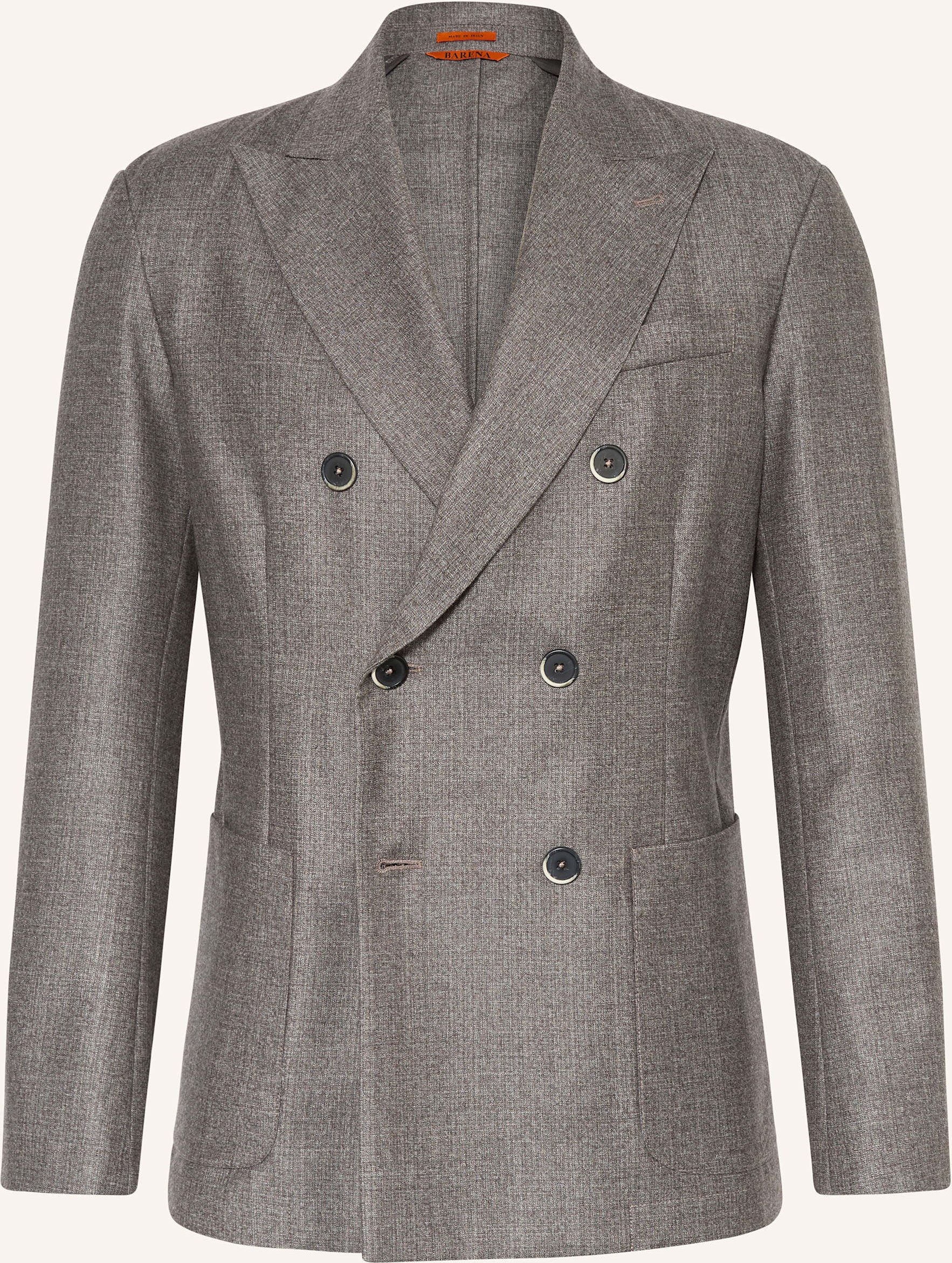 Barena Venezia Anzugssakko Doria Bita Regular Fit grau