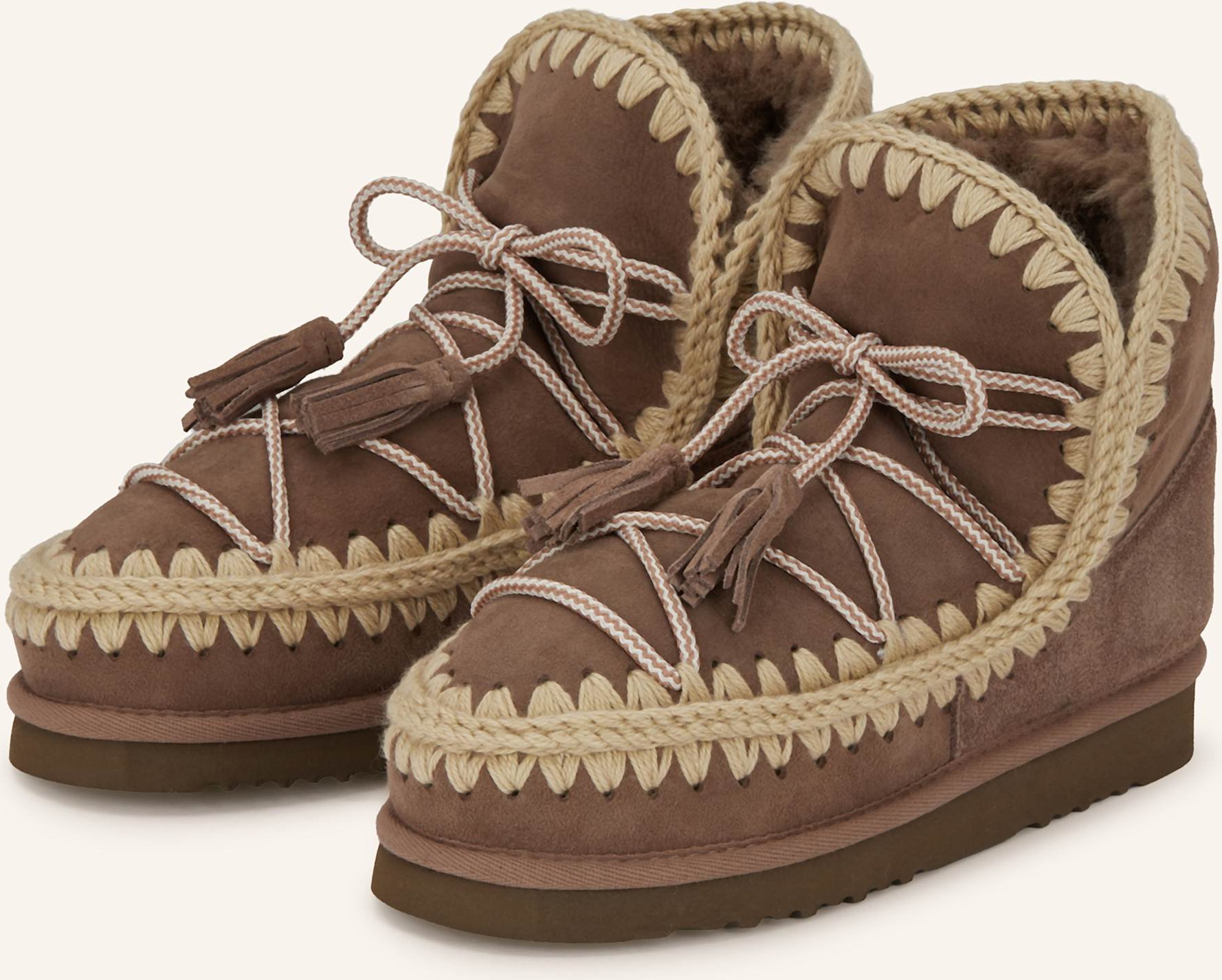 Thumbnail - Mou Boots Scoubidoo Lace grau