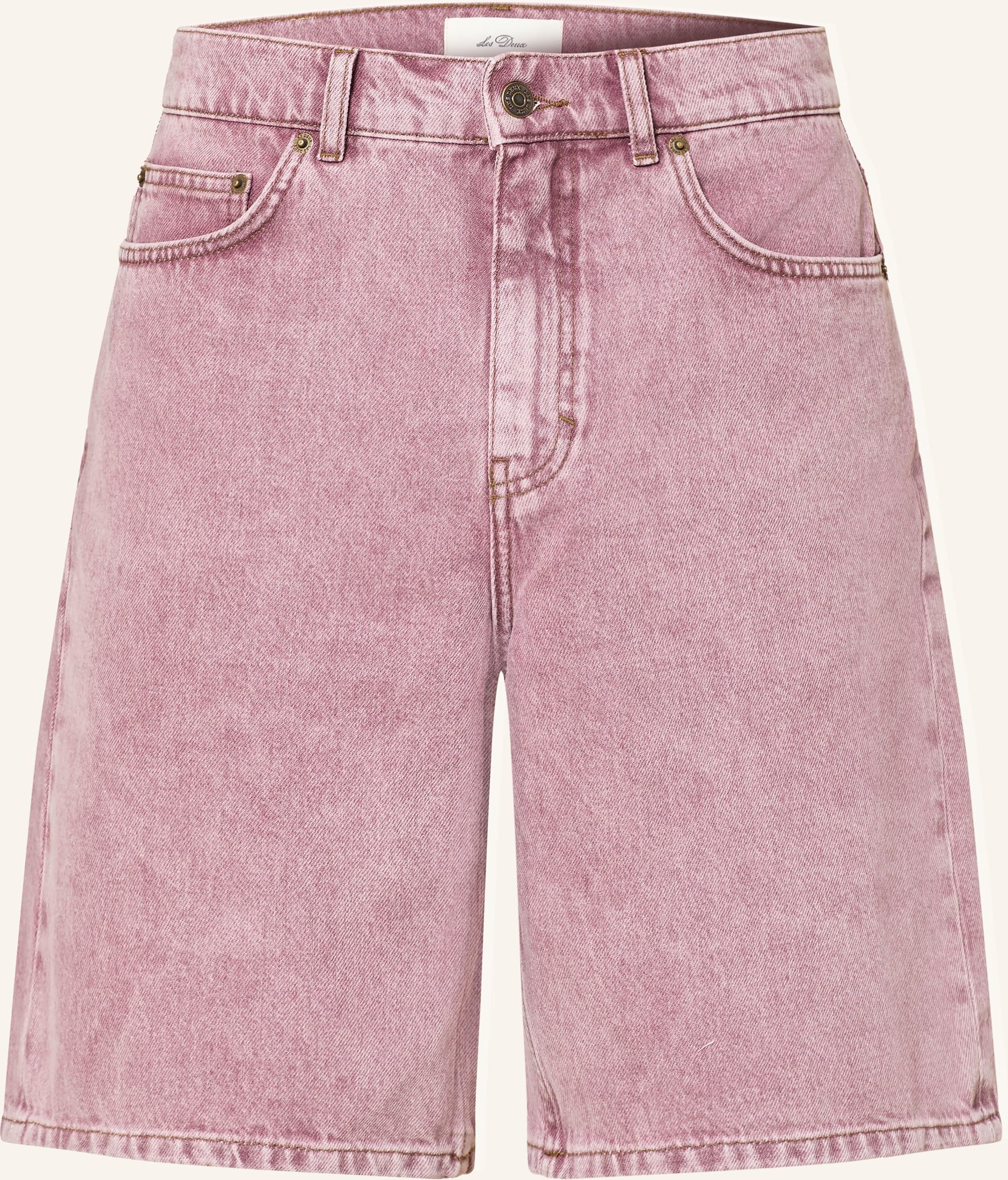 Les Deux Jeansshorts Ryder rosa