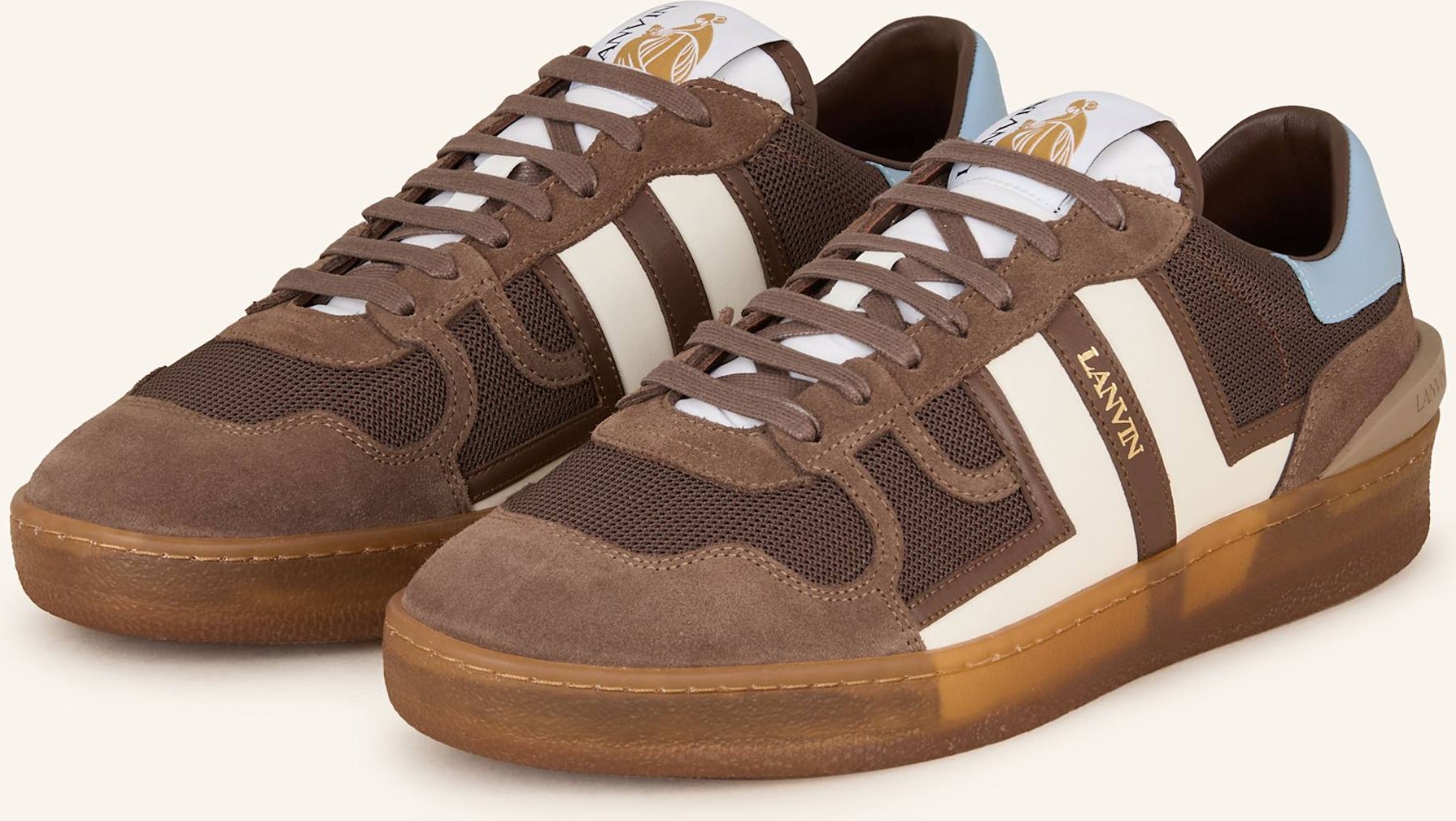 Thumbnail - Lanvin Sneaker Clay braun