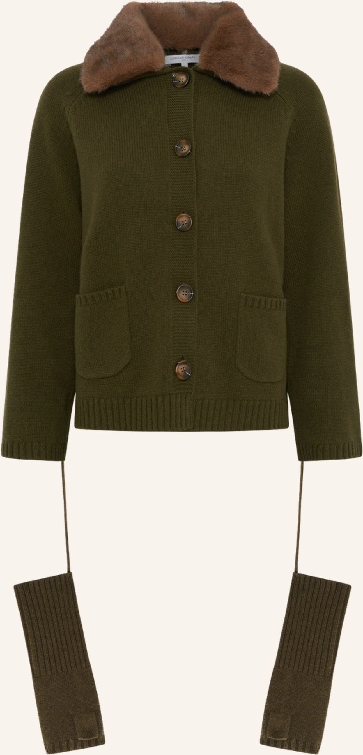 Gerard Darel Strickjacke Elena gruen
