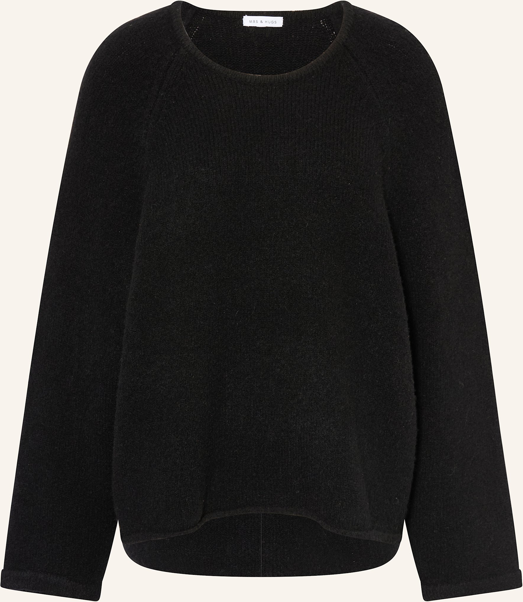 Mrs & Hugs Pullover schwarz