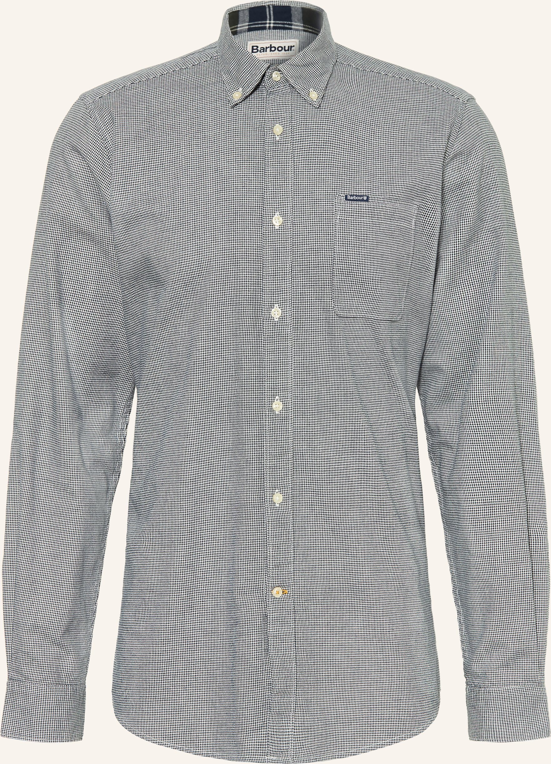 Barbour Hemd Huntly Tailored Fit blau