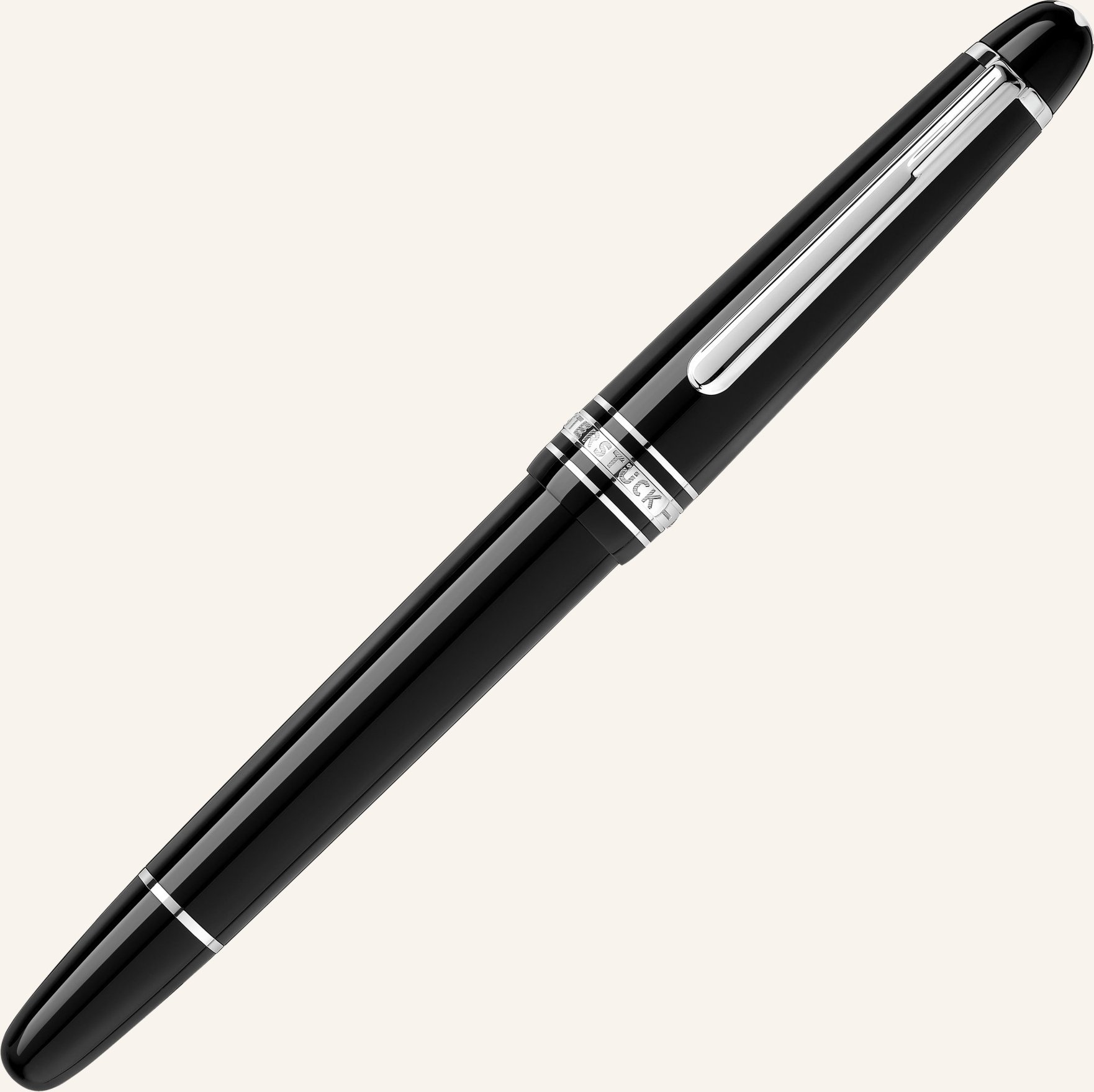 Montblanc Füllfederhalter Meisterstück Platinum Line 145 schwarz