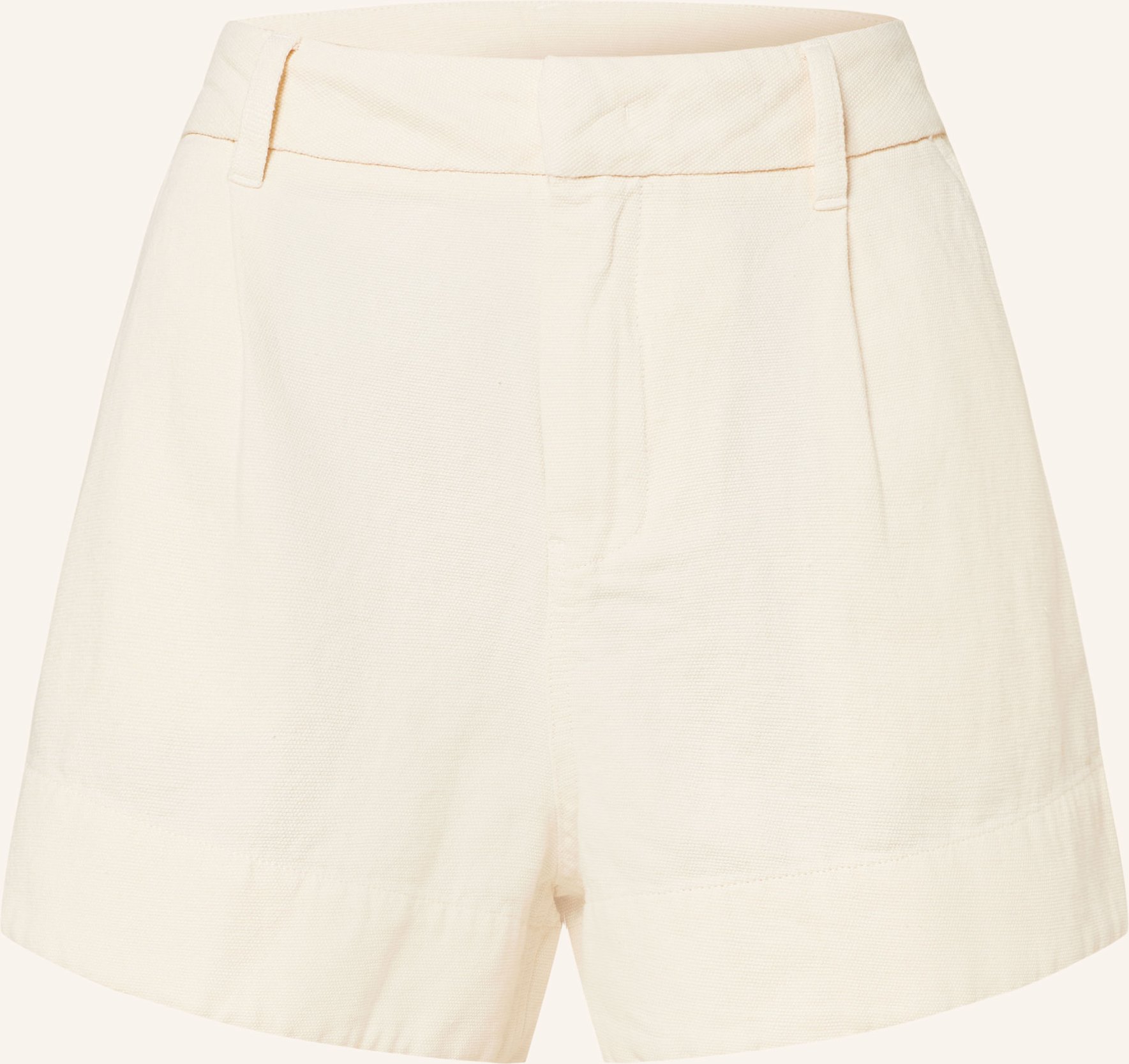 Thumbnail - Ba&Sh Shorts Roma Mit Leinen weiss