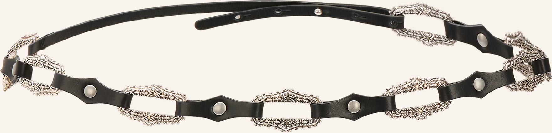 Ba&Sh Ledergürtel Baptiste schwarz