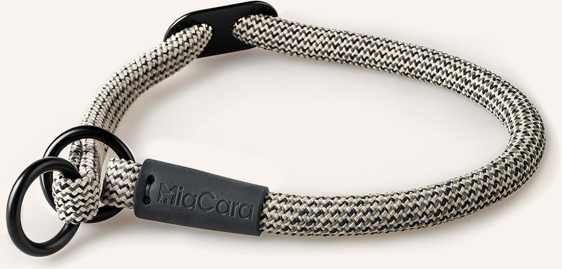 Miacara Hundehalsband Monza grau