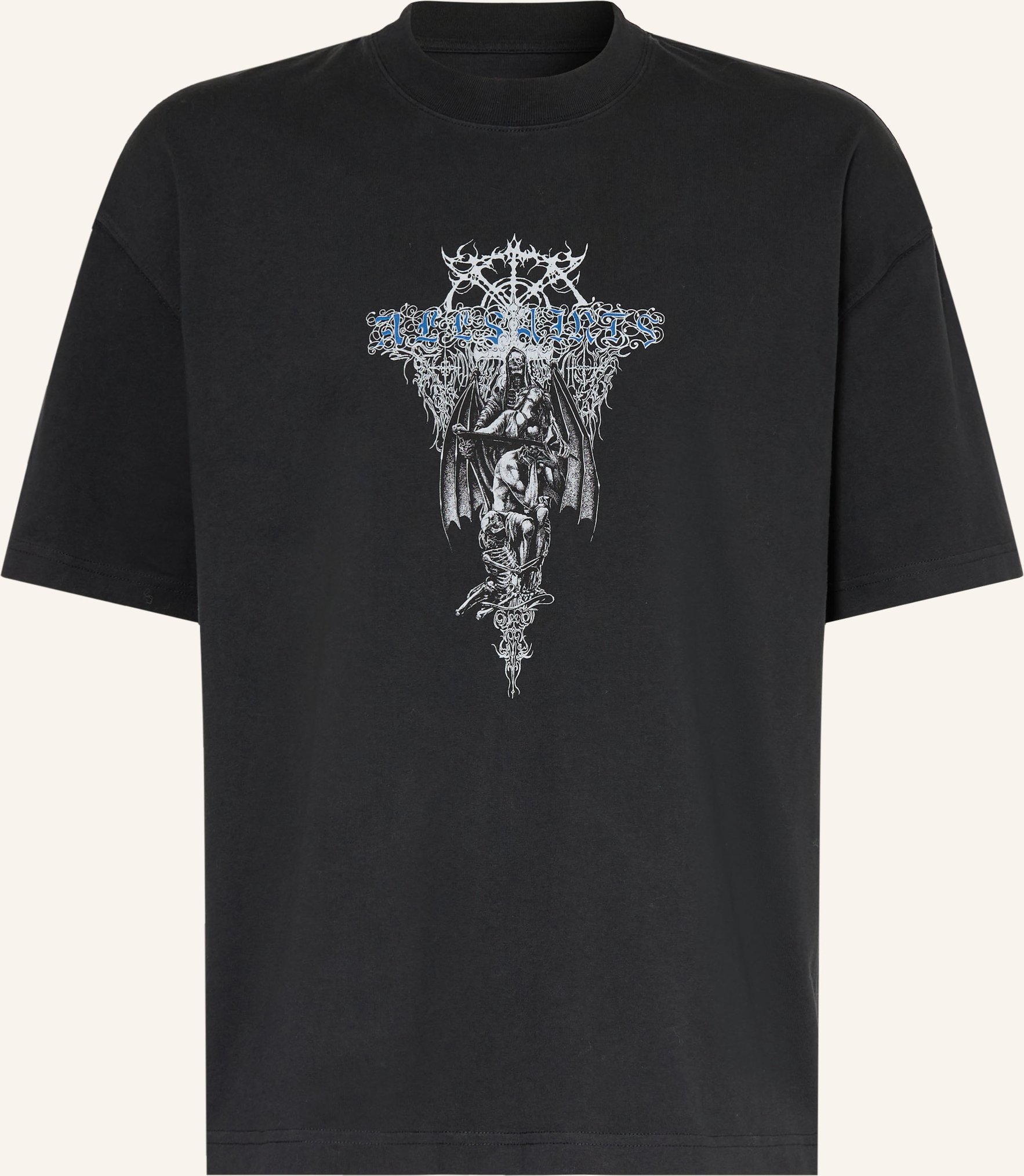 Allsaints T-Shirt Swords schwarz