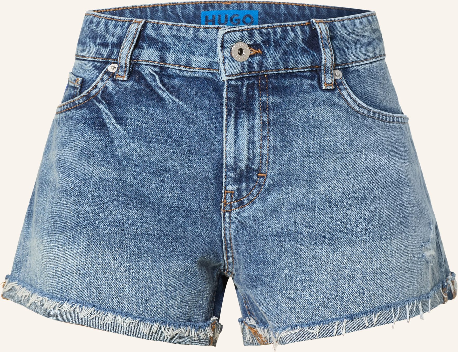 Hugo Jeansshorts Galimon blau