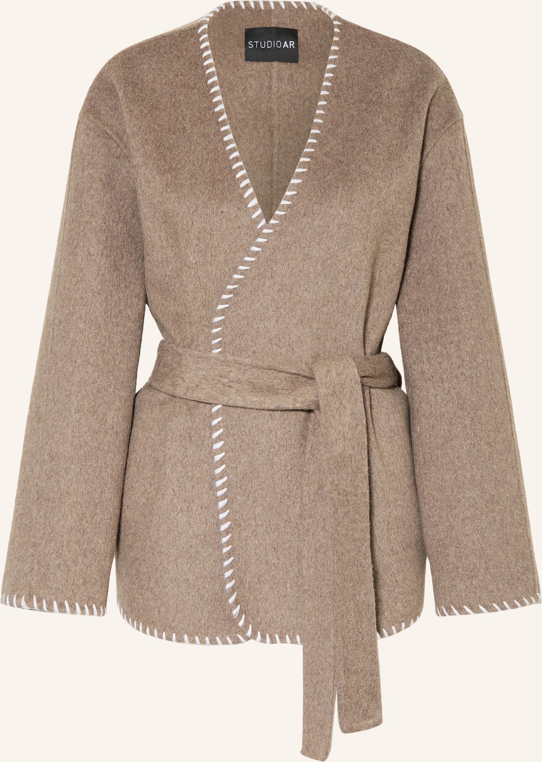 Studio Ar Kastenjacke Elysia beige