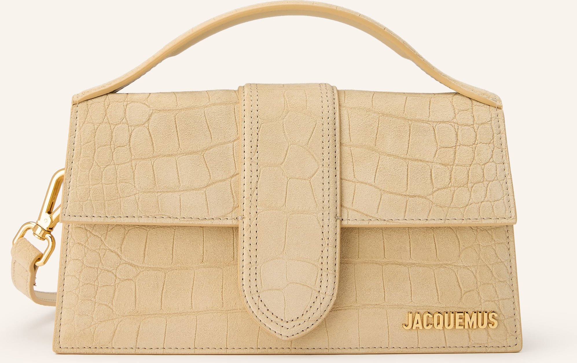 Jacquemus Handtasche Le Grand Bambino beige