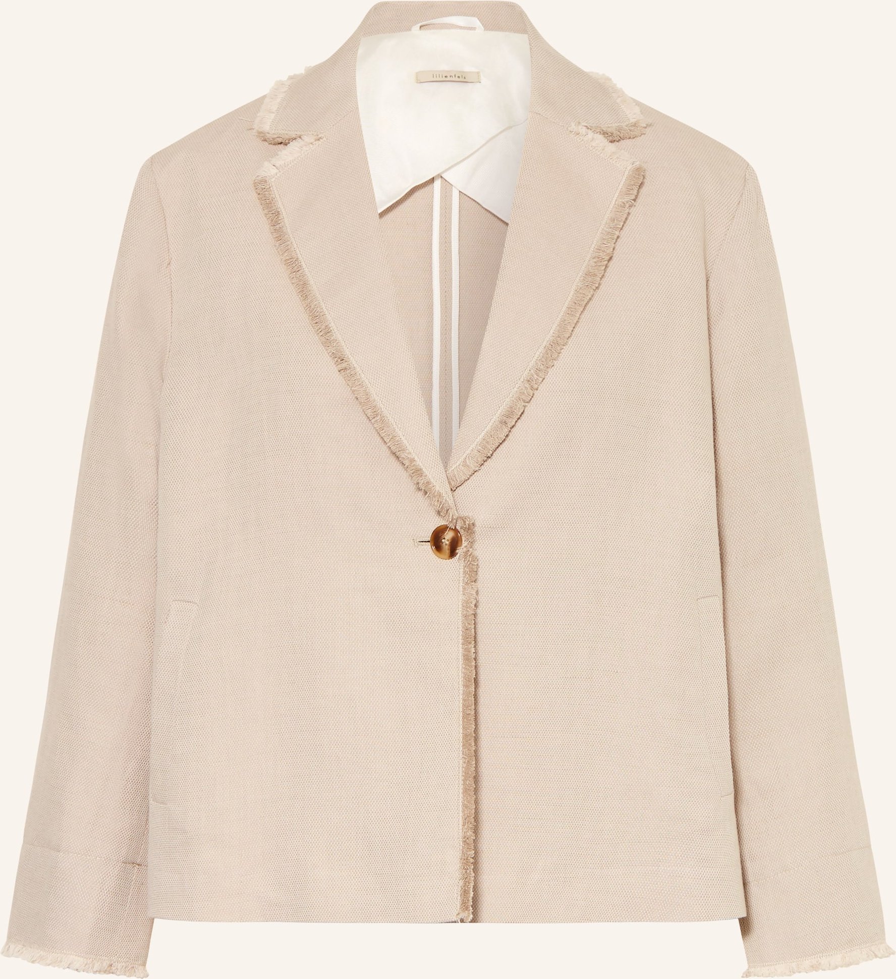 Lilienfels Leinenblazer beige