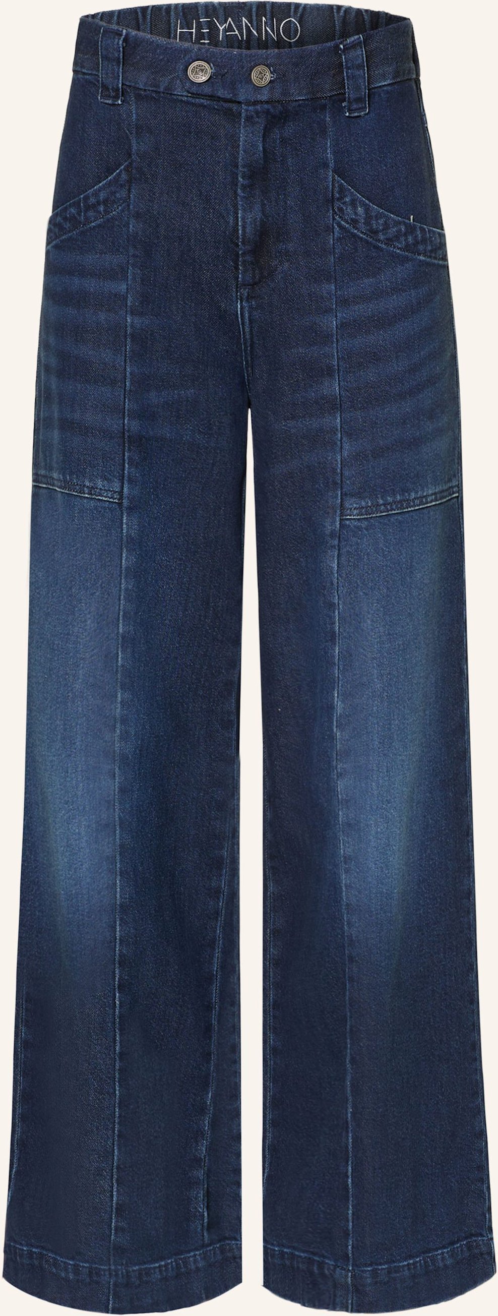 Heyanno Wide Leg Jeans Mmhfair blau