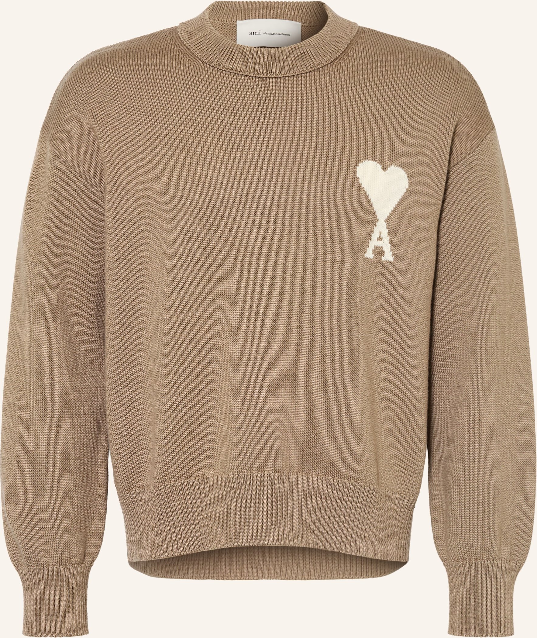 Ami Paris Pullover beige