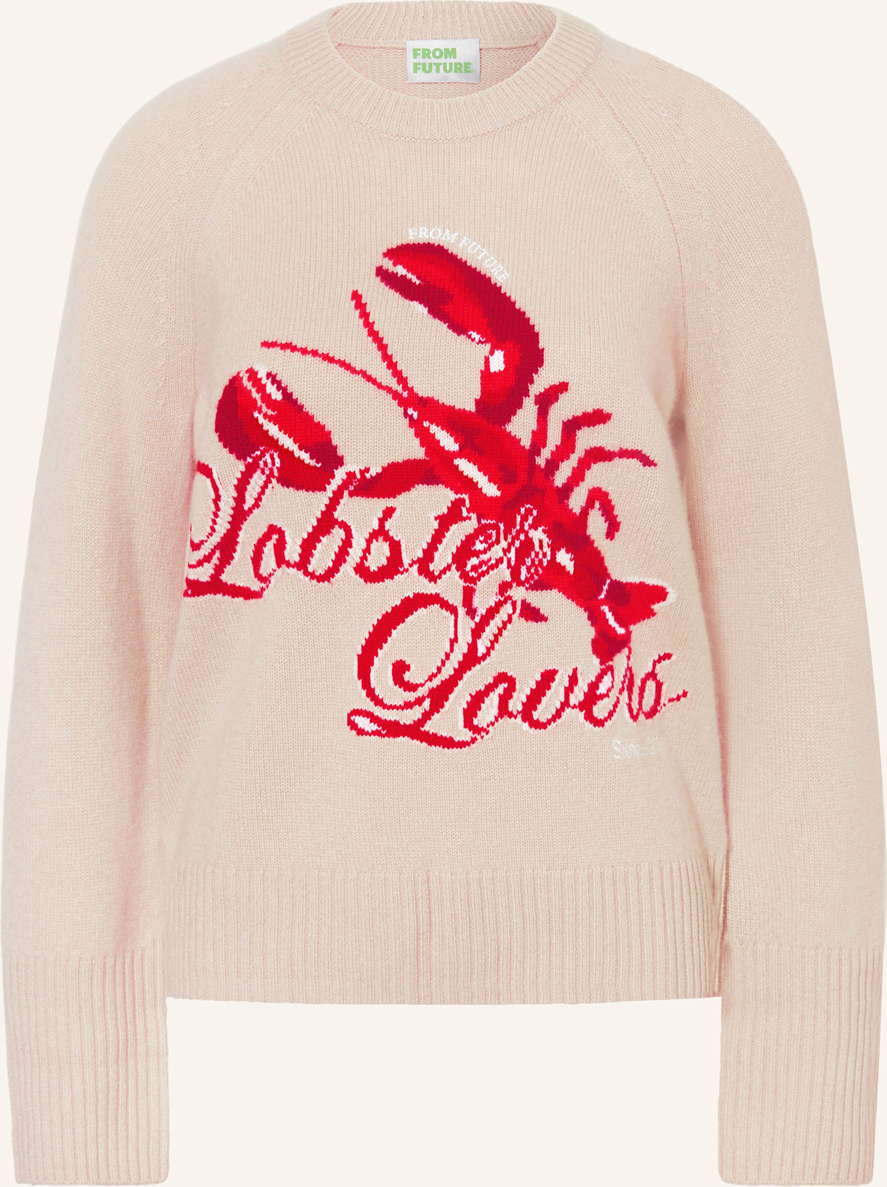 From Future Cashmere-Pullover beige