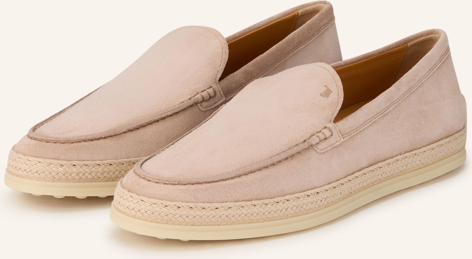 Tod's Mokassins Gomma Rafia 92k rosa