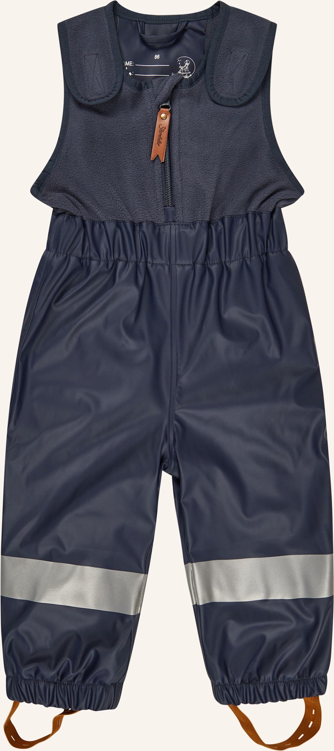 Sterntaler Regenhose Gefüttert Uni blau