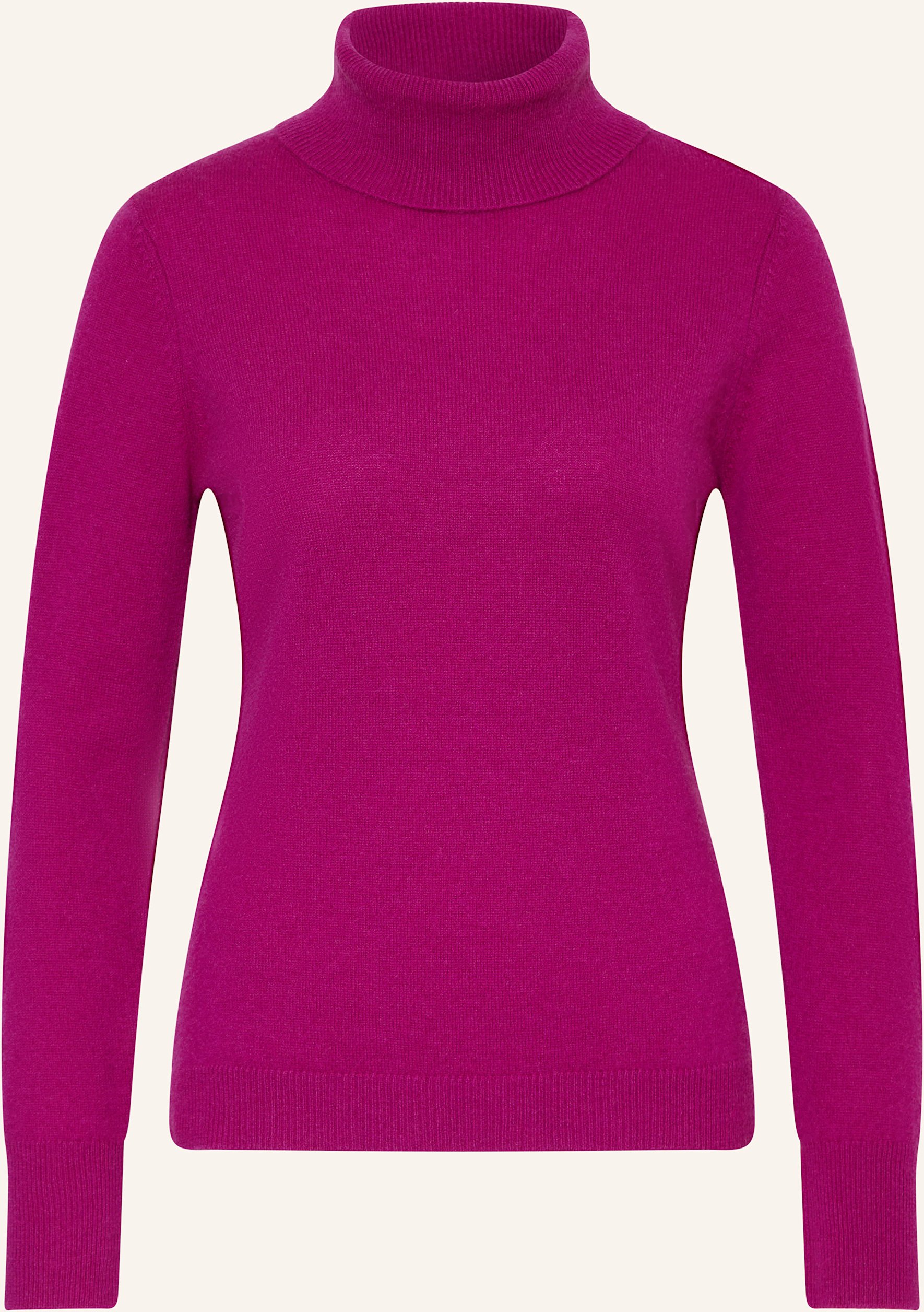 Darling Harbour Rollkragenpullover Aus Cashmere pink
