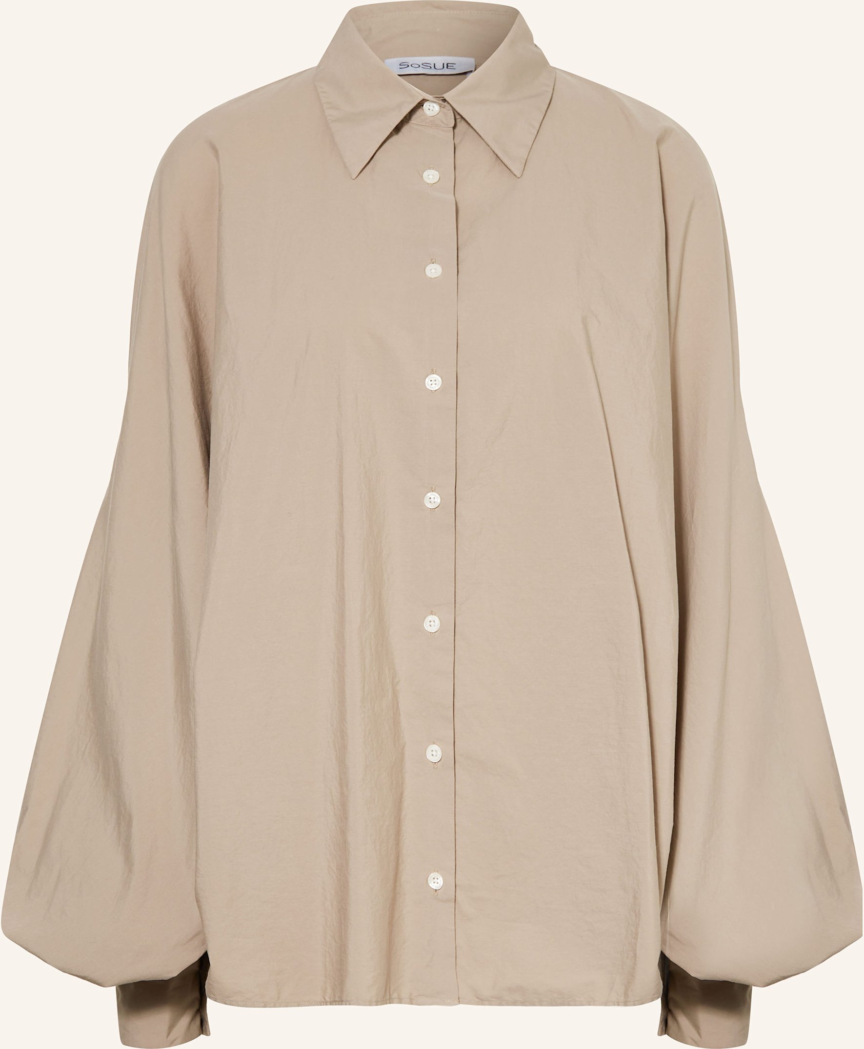 Sosue Hemdbluse Antonia beige