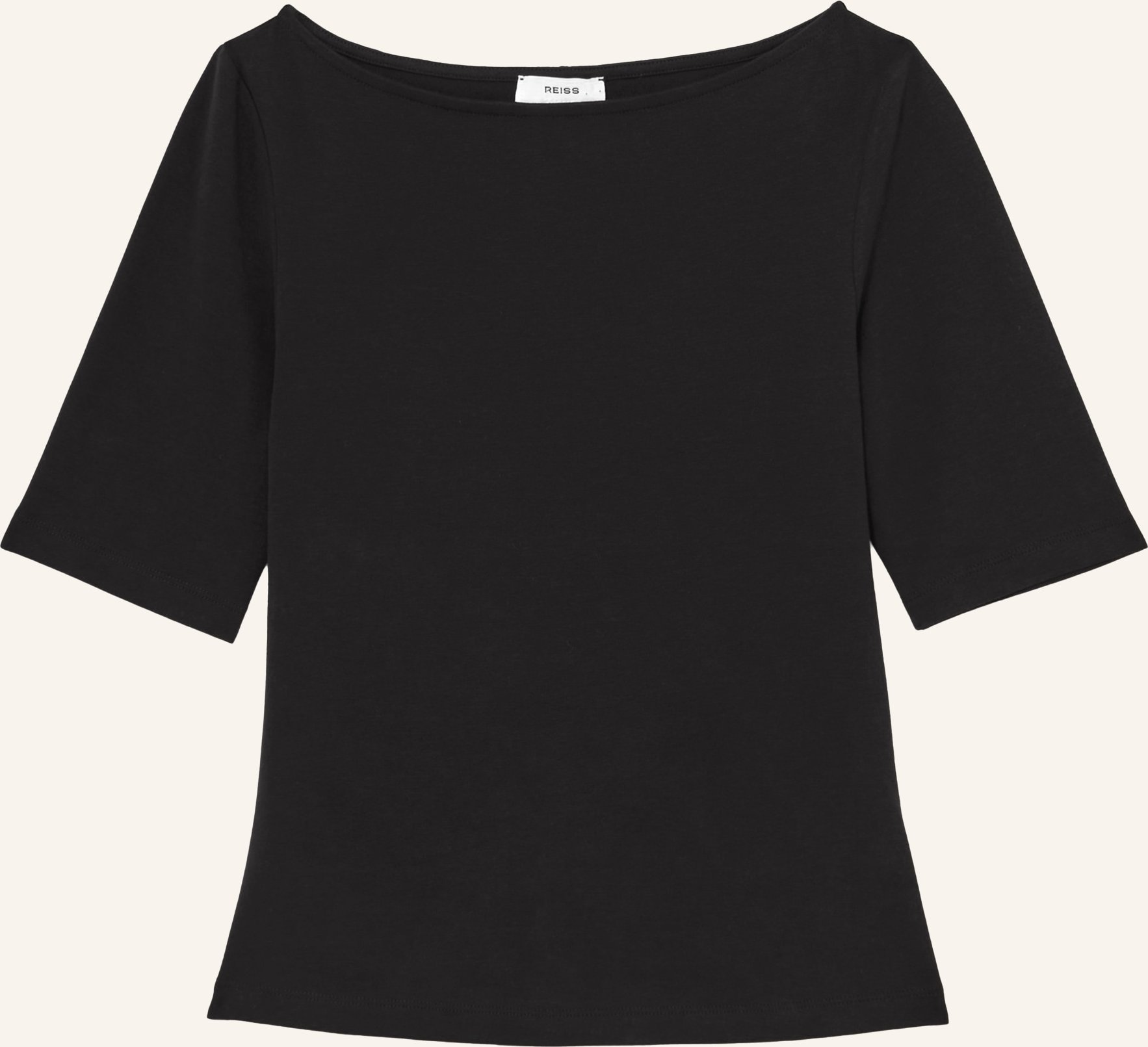 Reiss T-Shirt Ellie schwarz