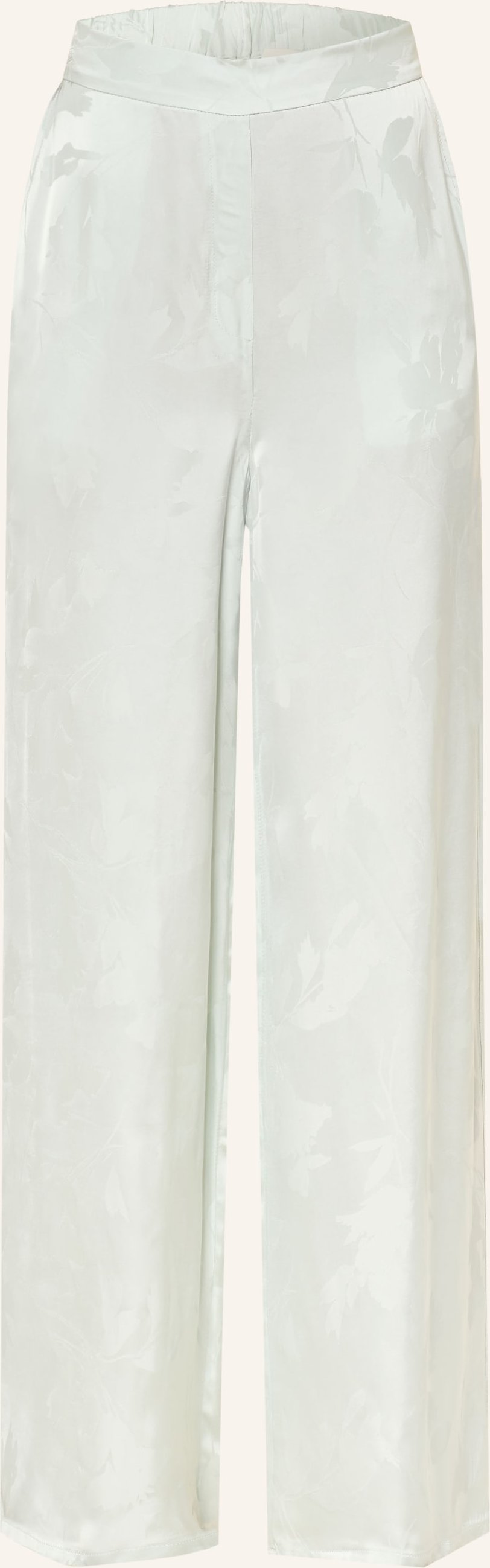 Calvin Klein Marlenehose Aus Satin blau