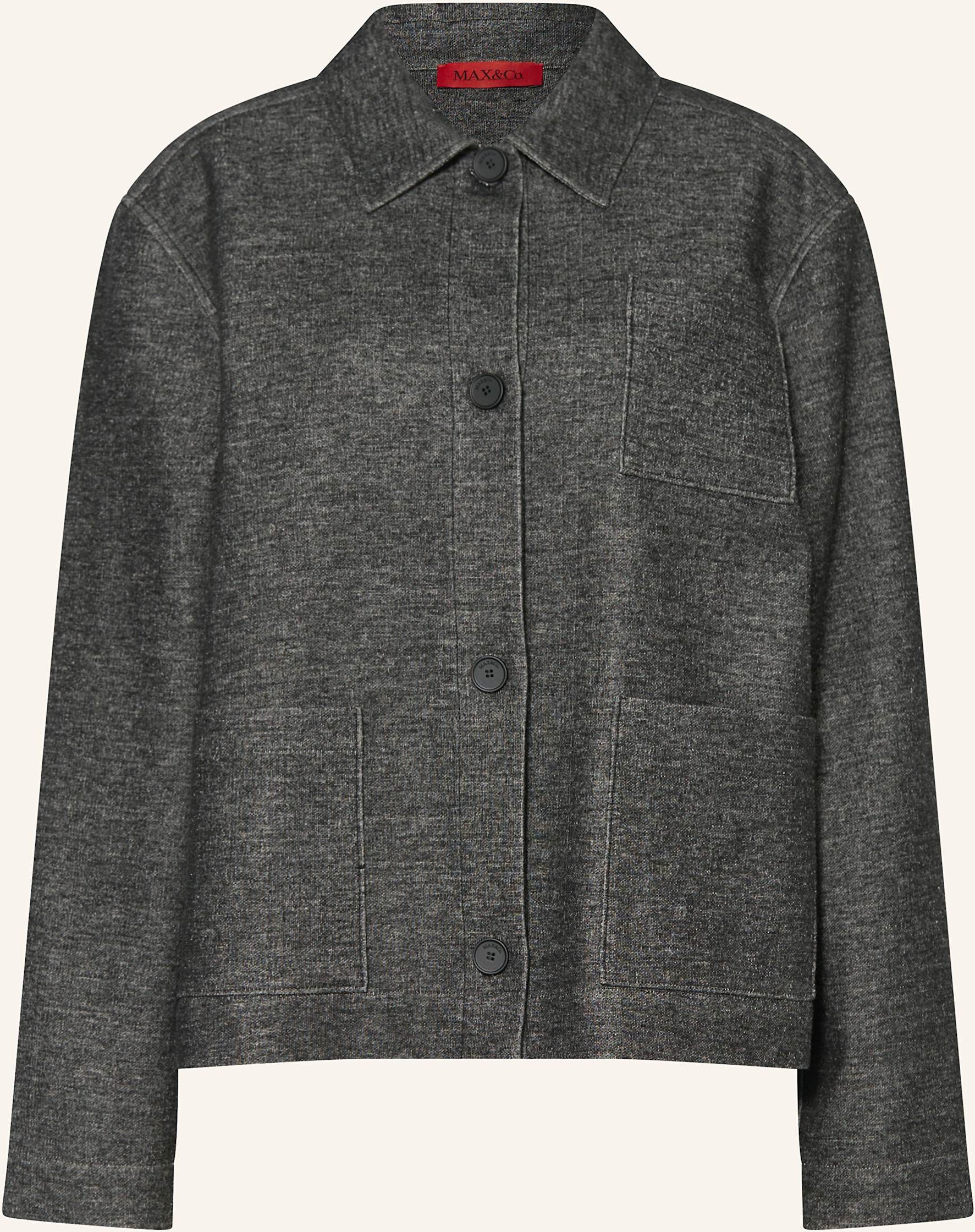 Thumbnail - Max & Co. Overjacket Sherry grau