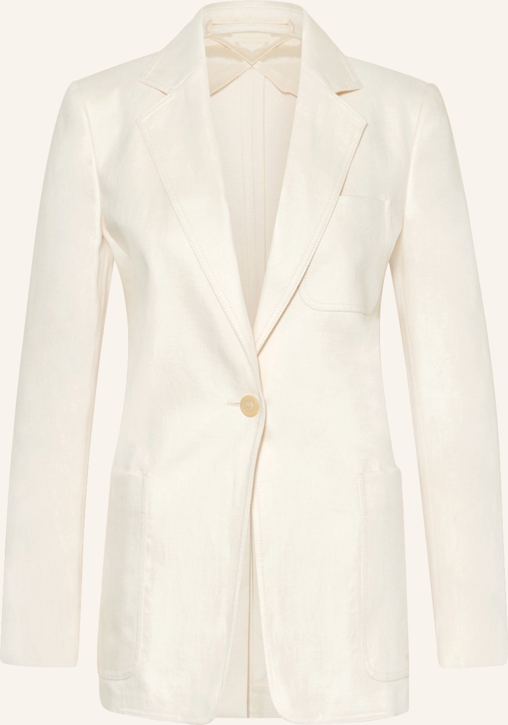 Thumbnail - Max Mara Leinenblazer Boemia weiss