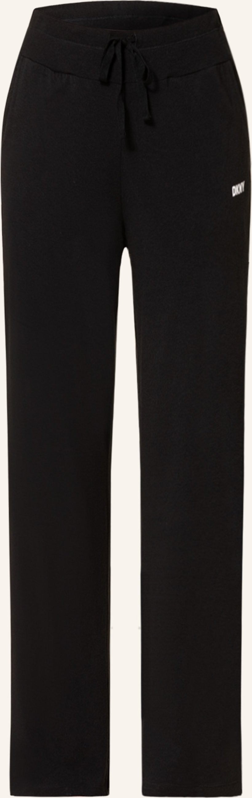 Thumbnail - Dkny Schlafhose Must Have Basics schwarz