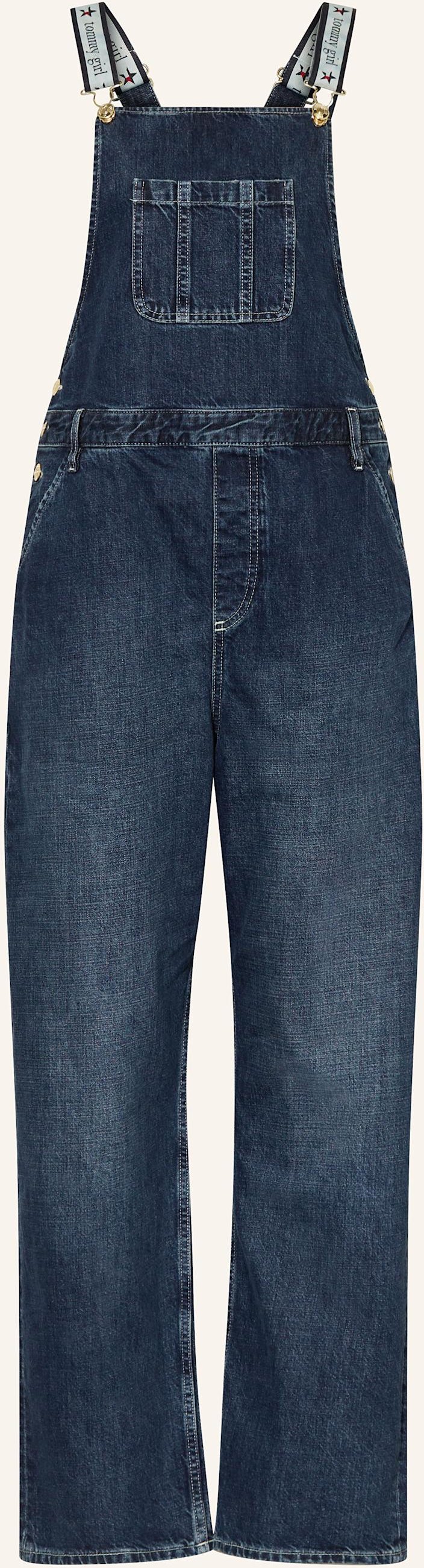 Tommy Jeans Jeans-Latzhose blau