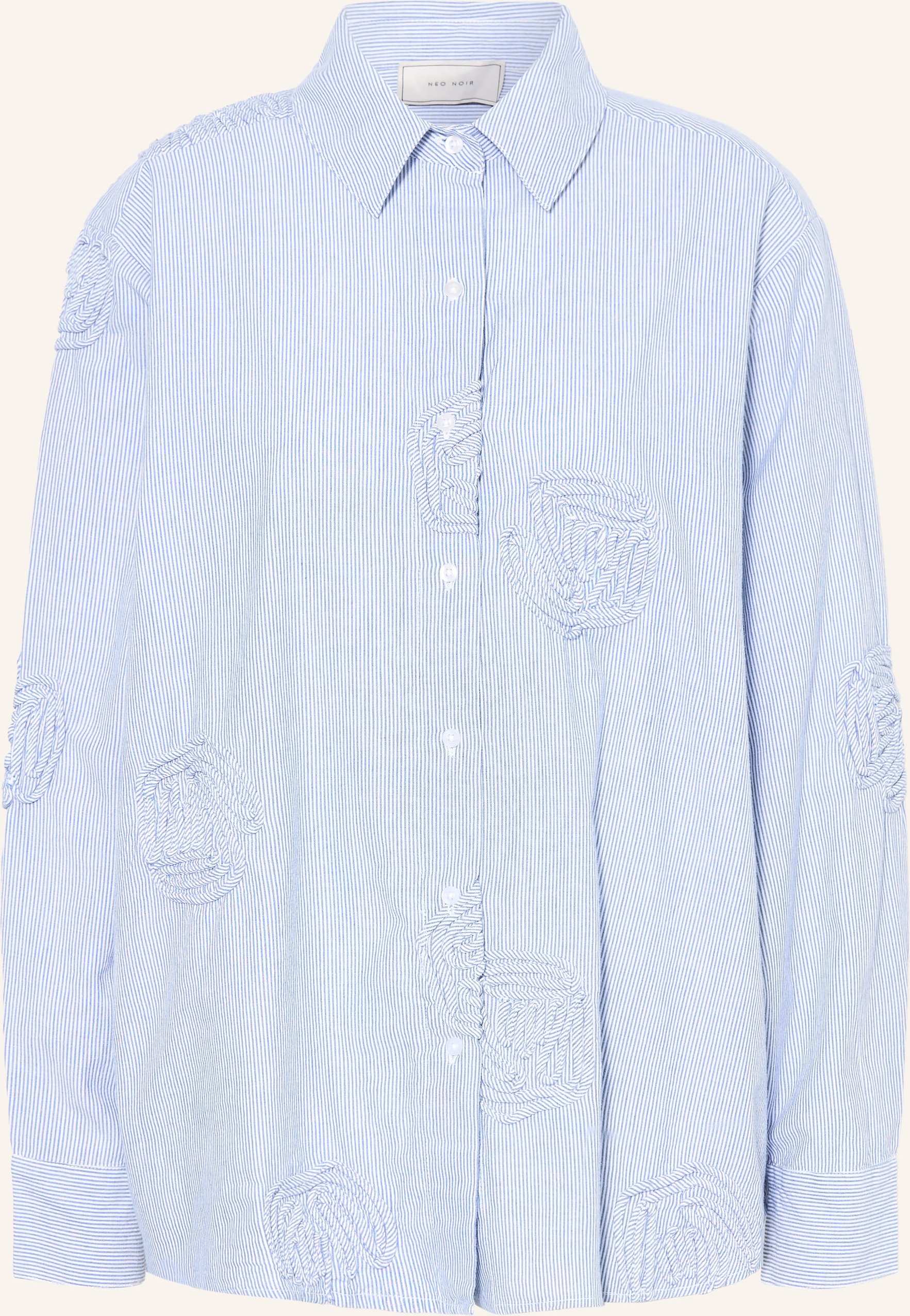 Neo Noir Hemdbluse Dalma Dori blau