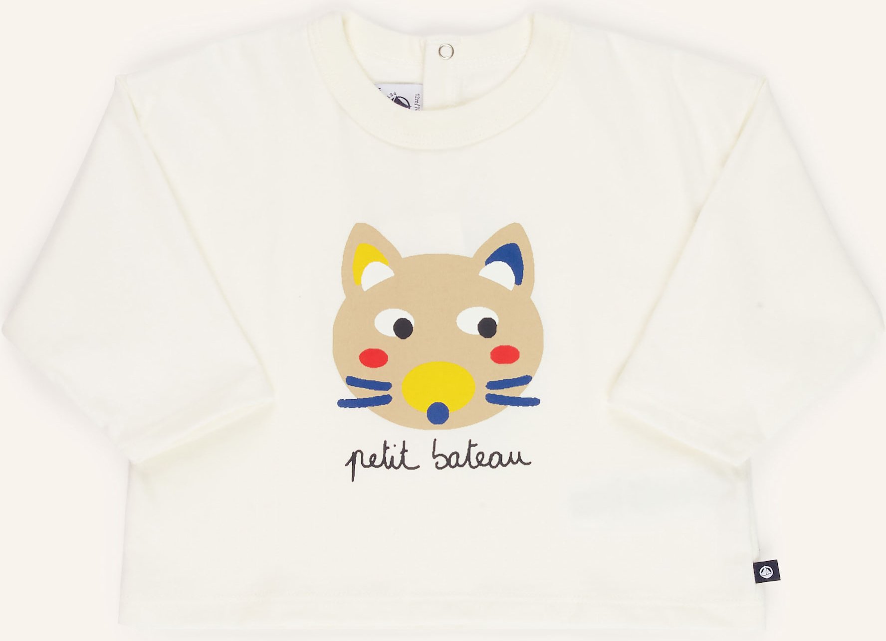 Petit Bateau Longsleeve weiss