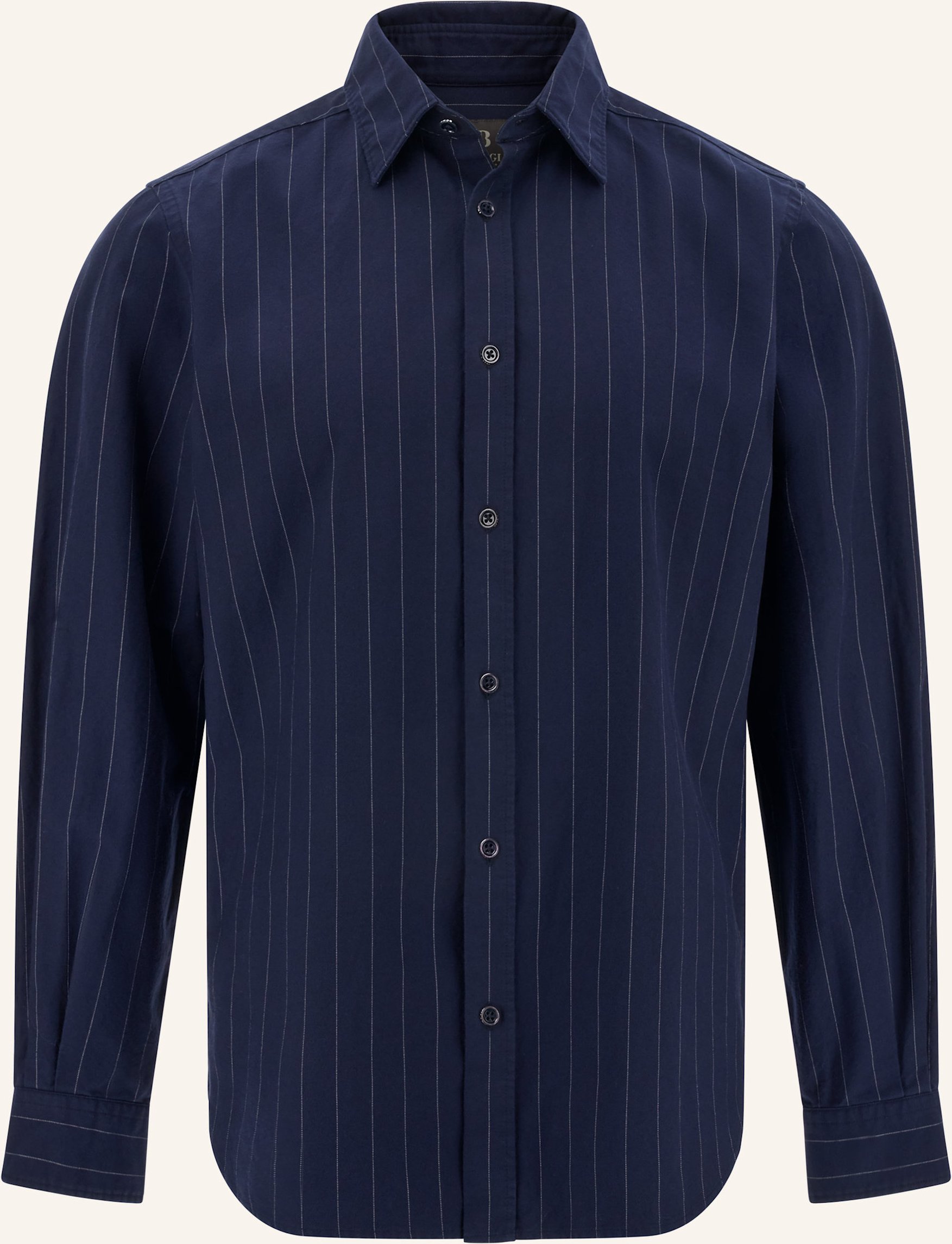 Thumbnail - Boggi Milano Hemd Regular Fit blau