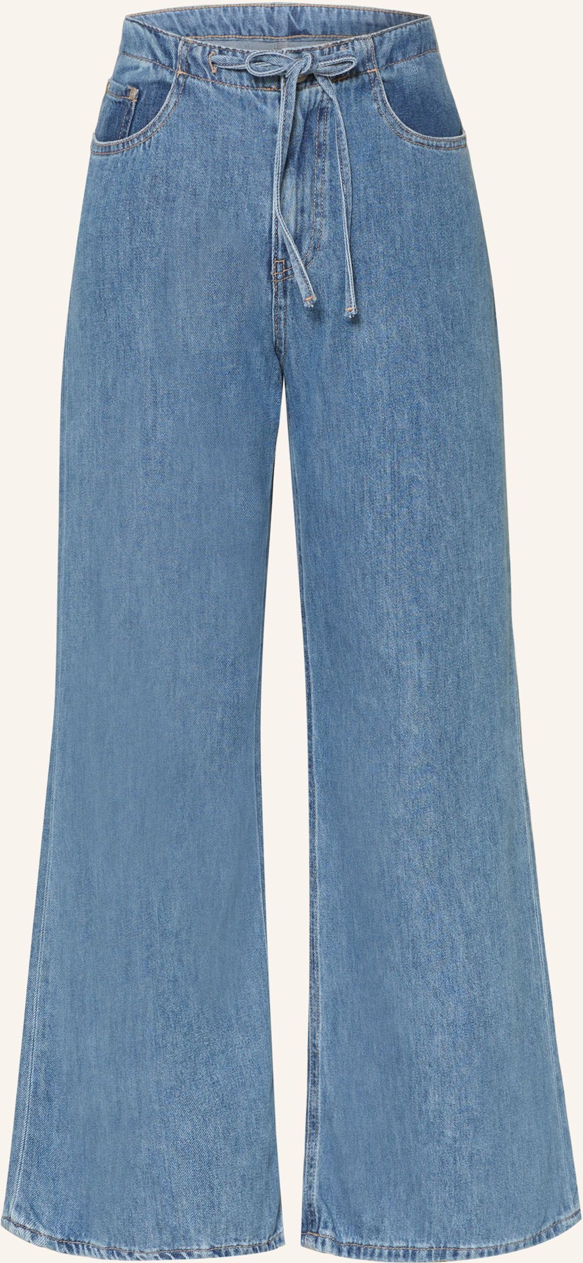Mavi Wide Leg Jeans Merly blau