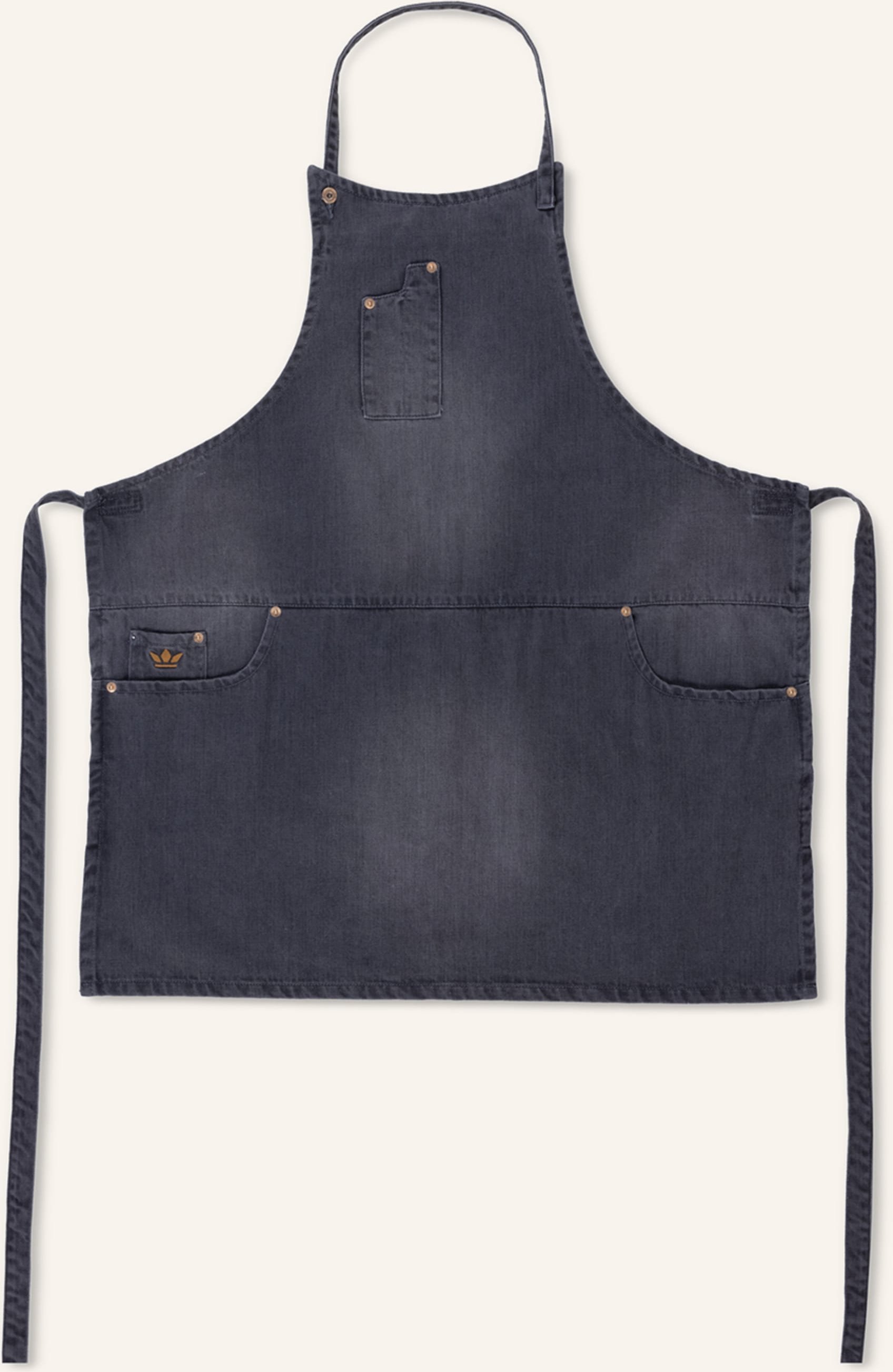 Dutchdeluxes Schürze grau