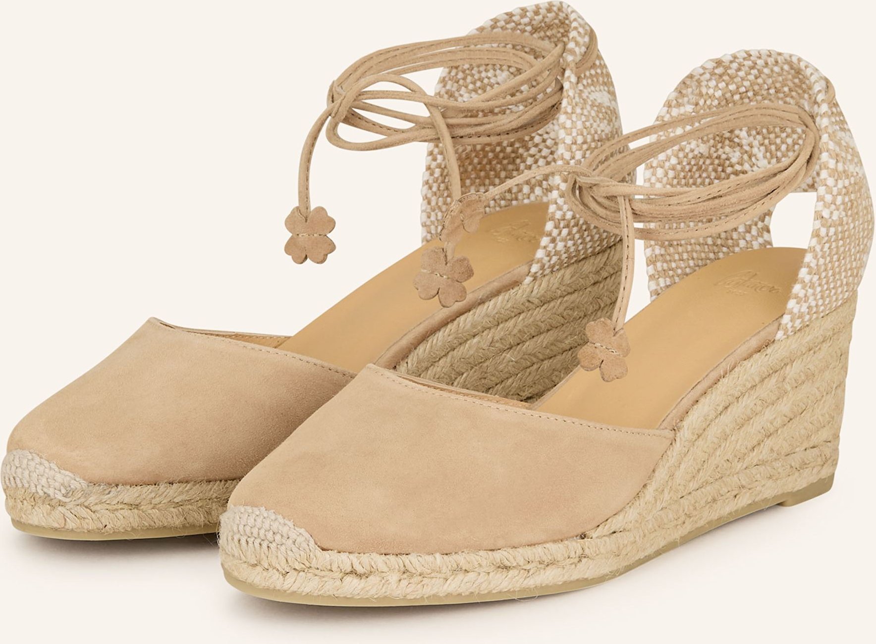 Castaner Wedges Carina beige