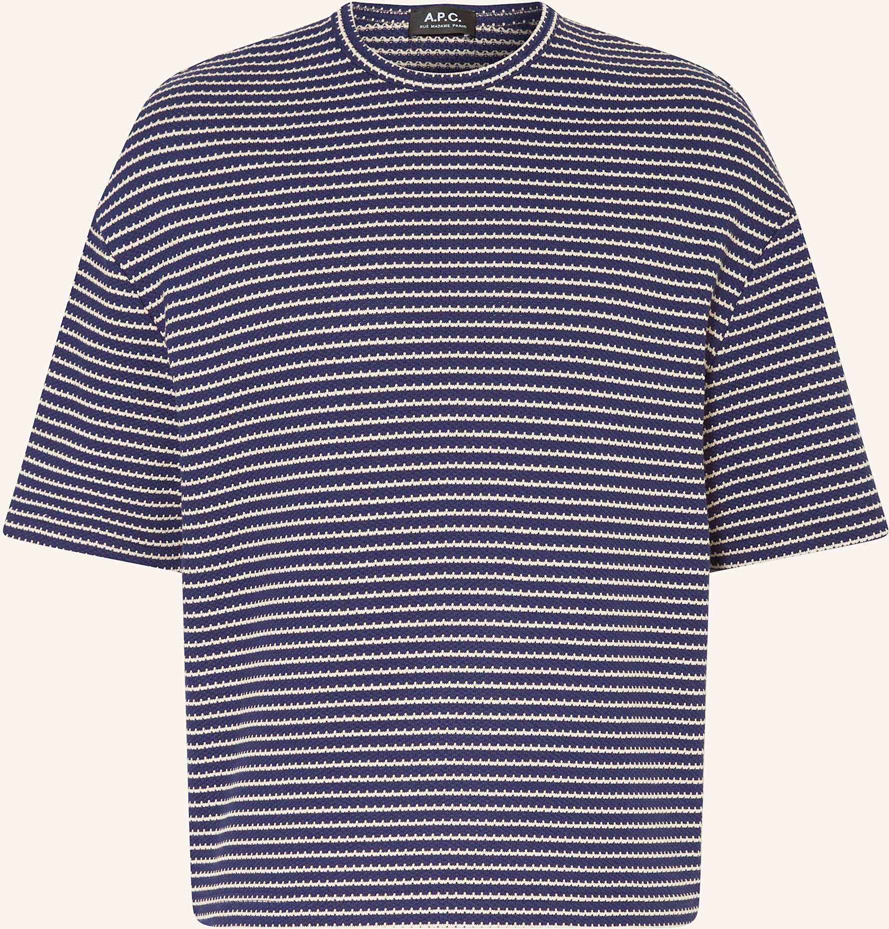 A.P.C. T-Shirt Bahia blau