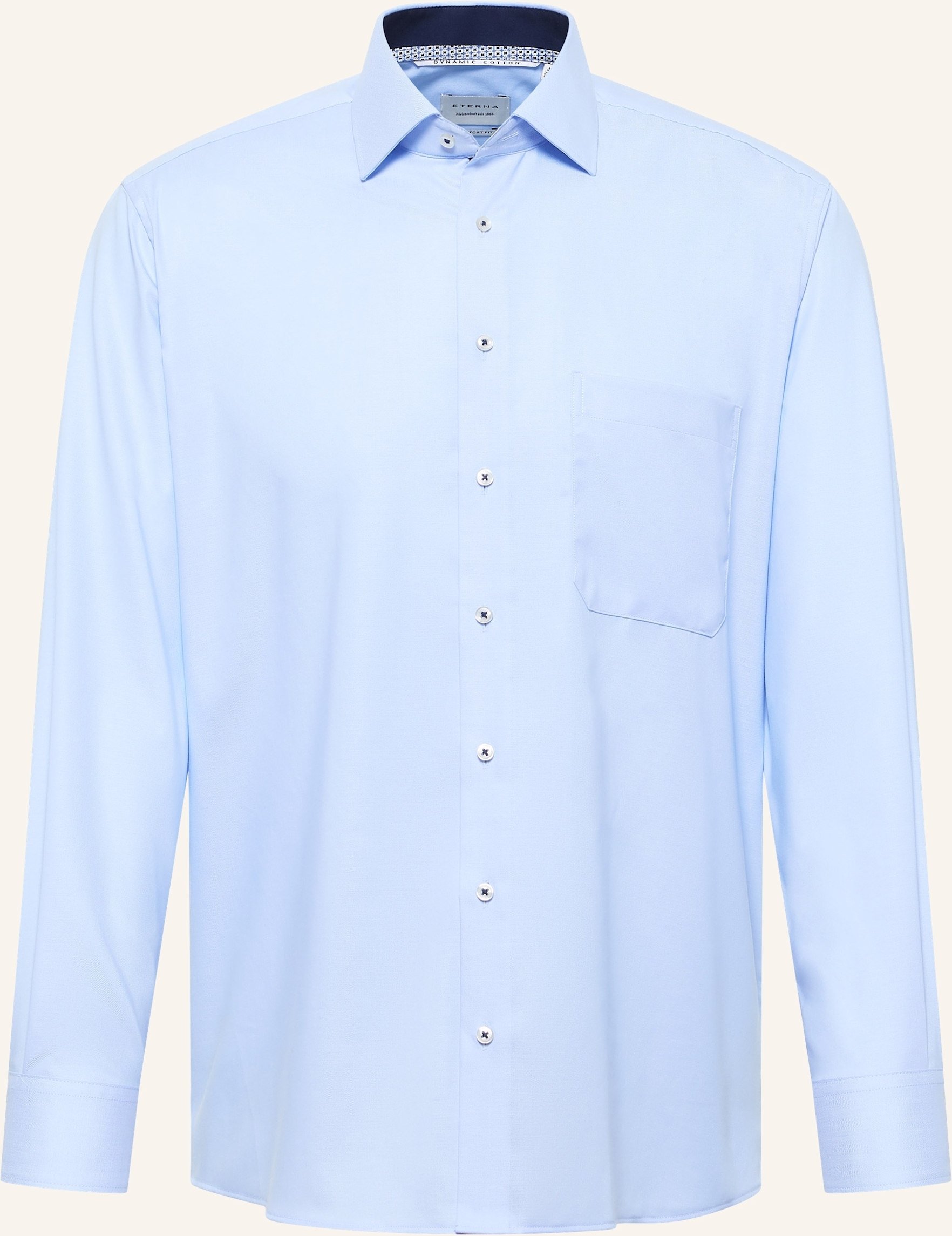 Eterna Hemd Comfort Fit blau