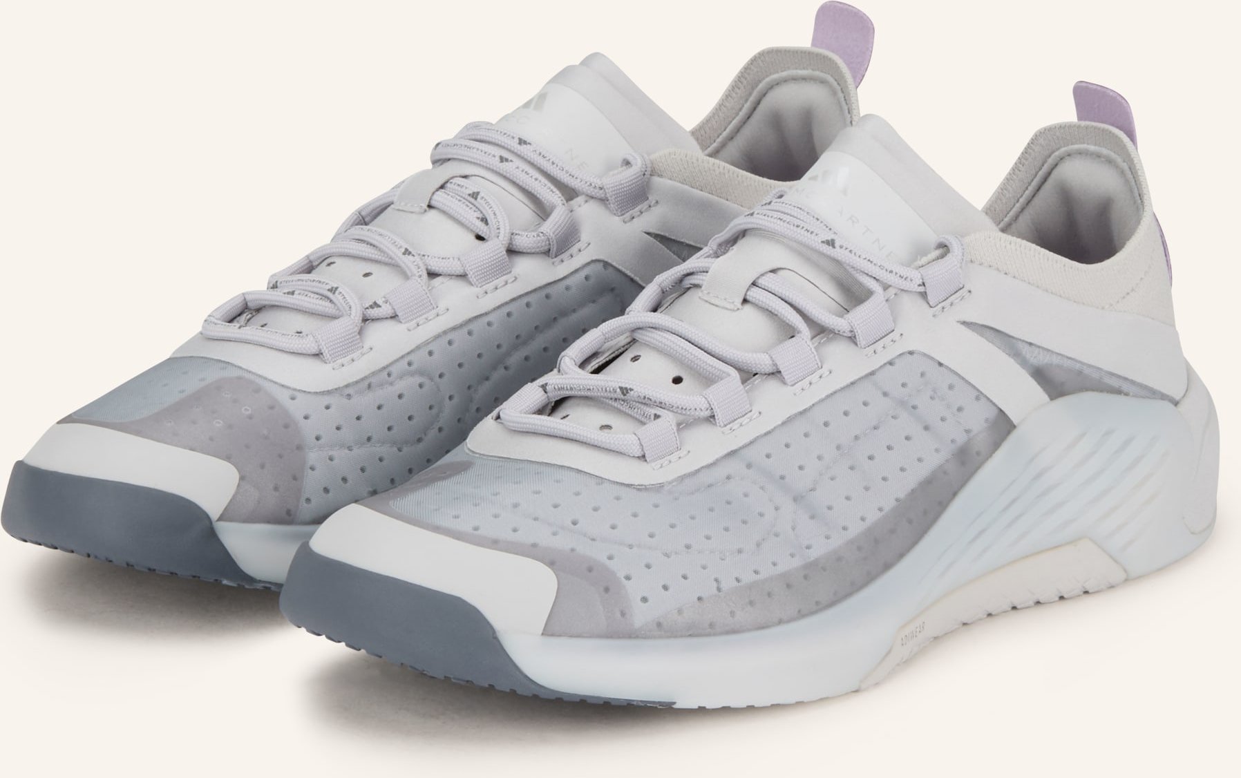 Adidas By Stella Mccartney Fitnessschuhe Adidas By Stella Mccartney Dropset 4 silber