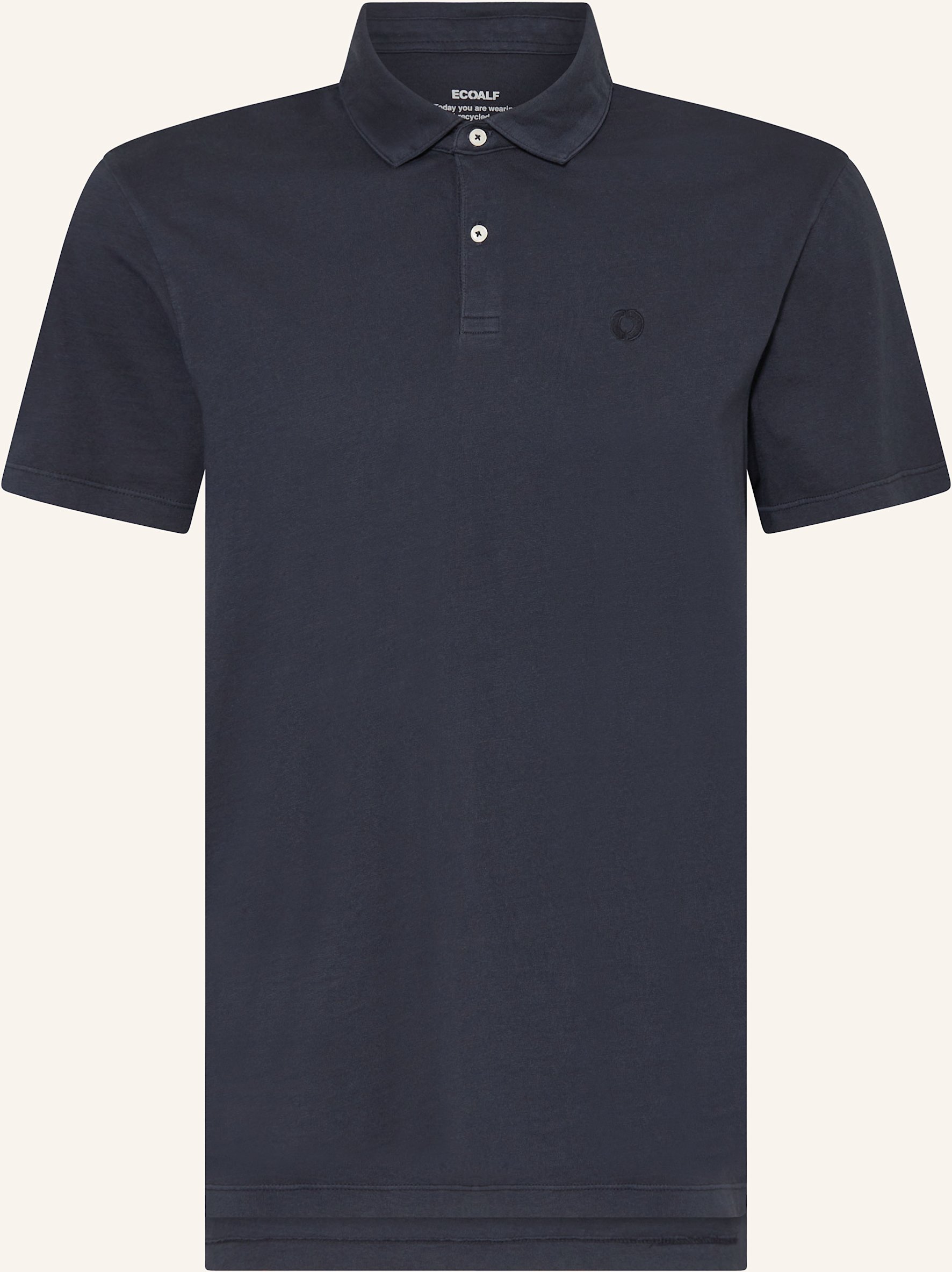 Ecoalf Jersey-Poloshirt Theo Regular Fit blau