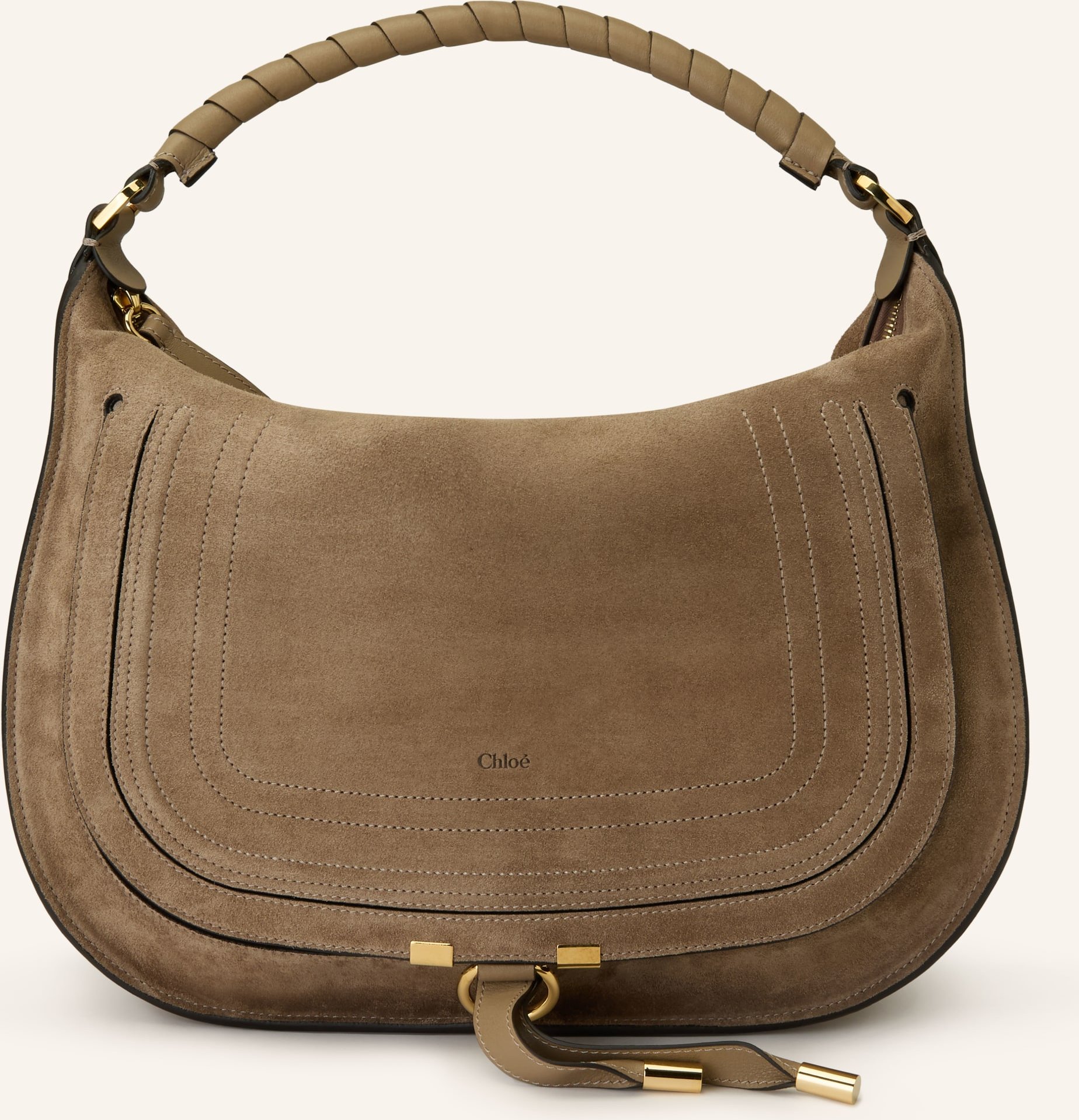 Chloé Handtasche Marcie braun