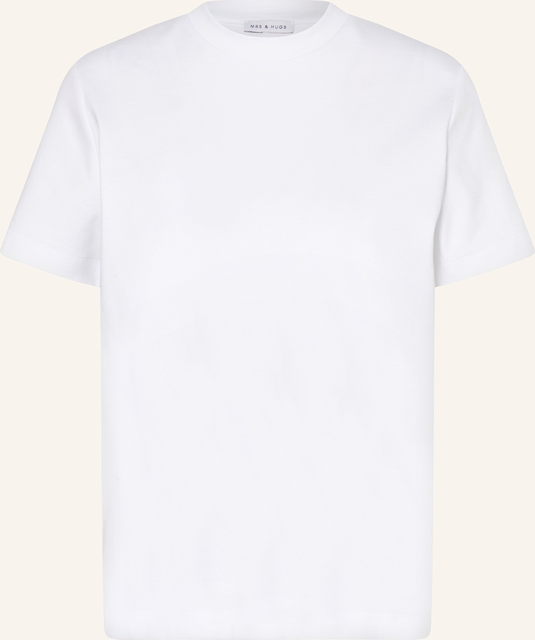 Mrs & Hugs T-Shirt weiss