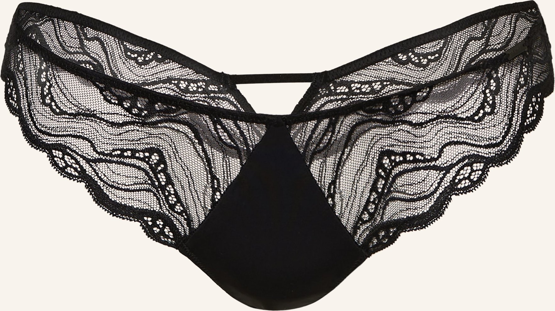 Calvin Klein String Sensual Strech Lace schwarz