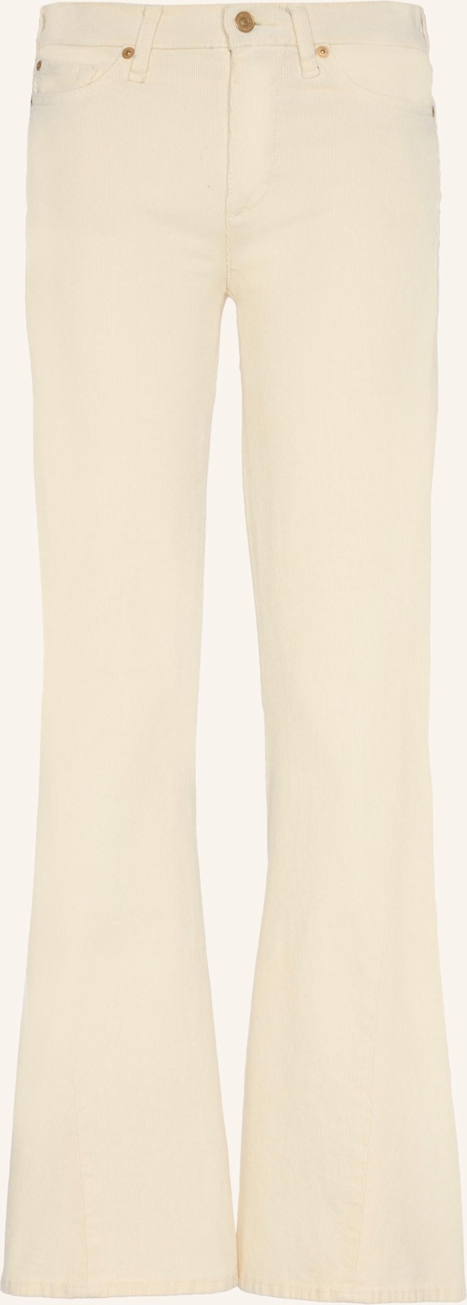 Thumbnail - 7 For All Mankind Chino Pants Twisted Dojo Tailorless Flare Fit weiss