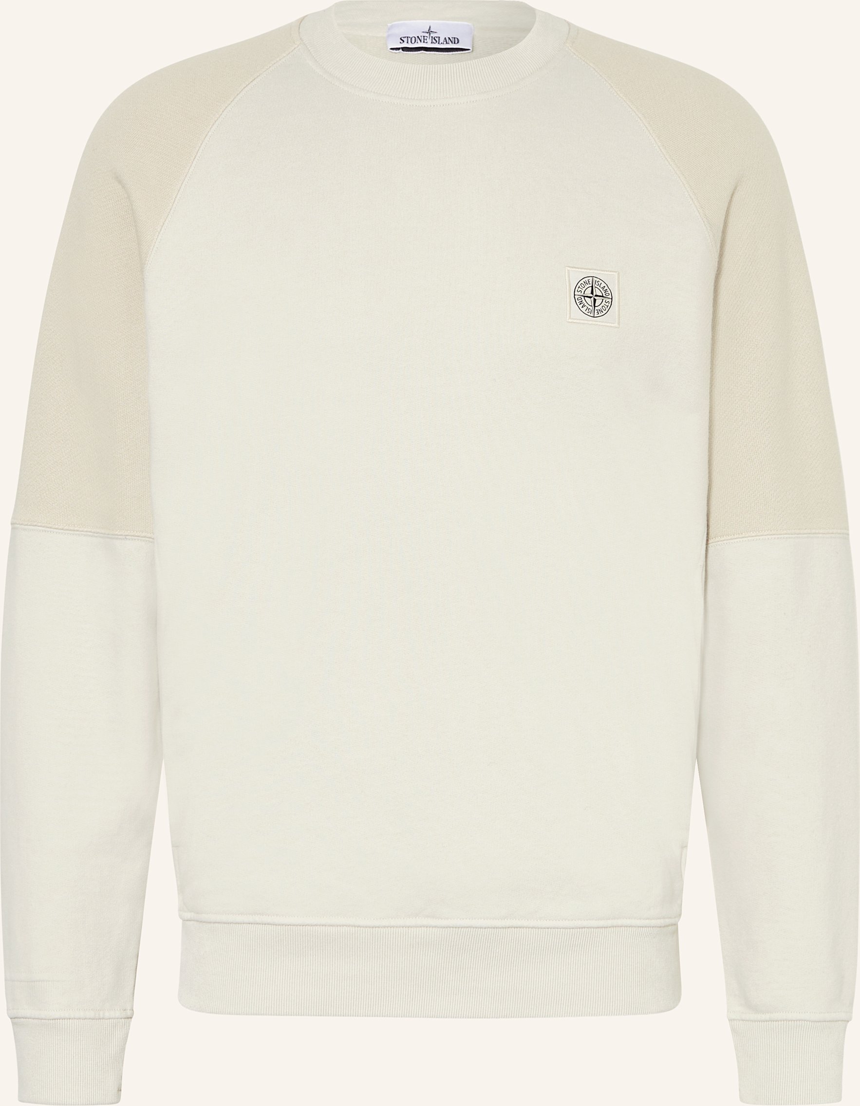 Stone Island Sweatshirt weiss