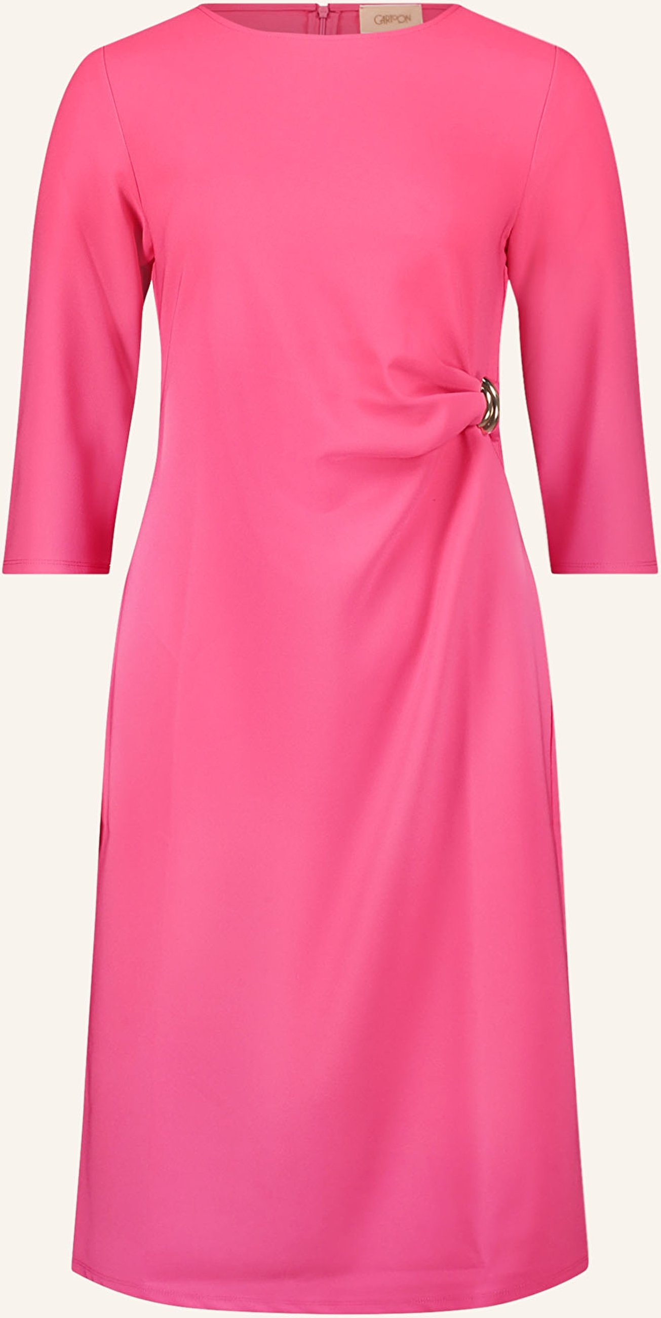 Cartoon Etuikleid Mit 3/4-Arm pink